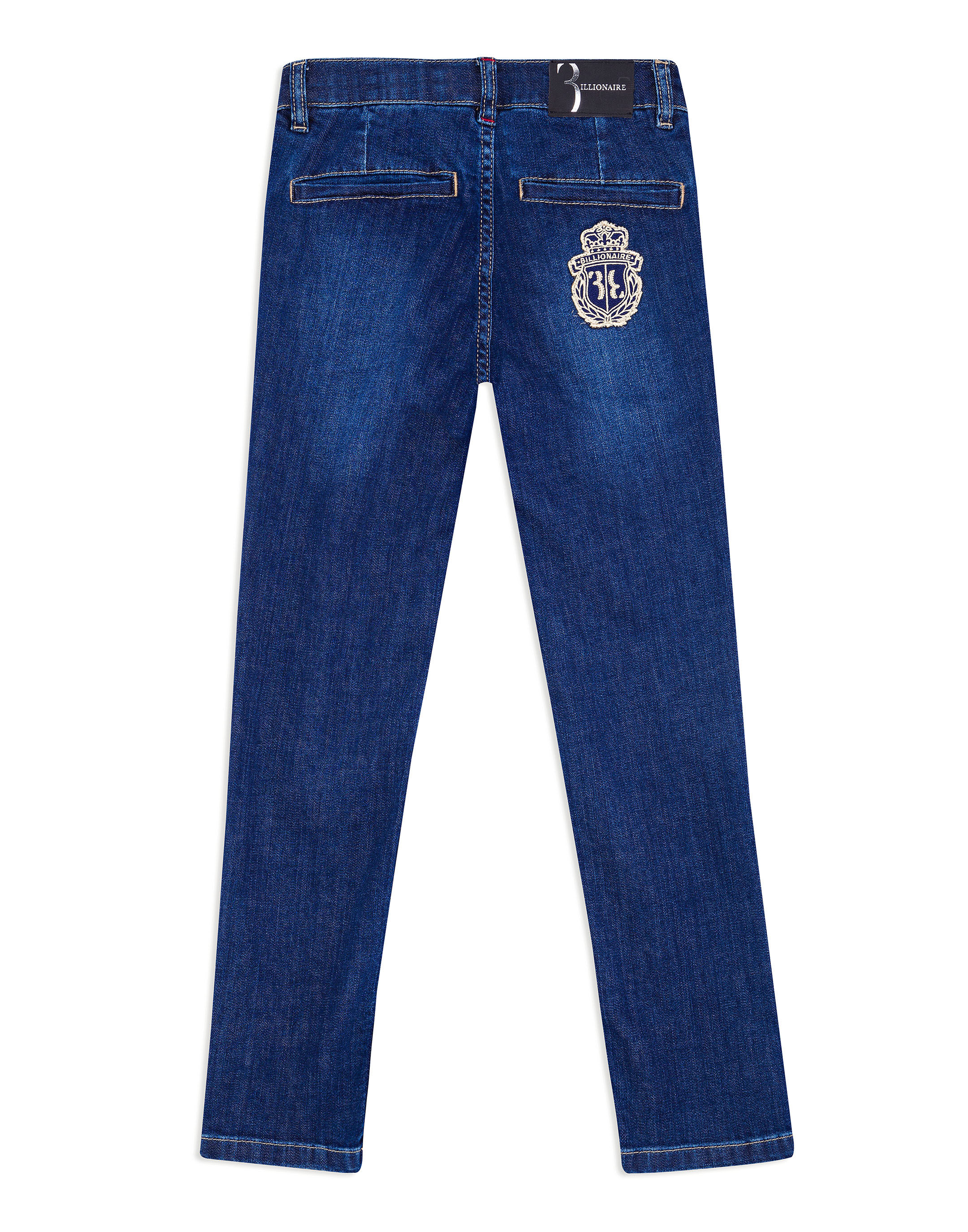 Billionaire Denim Trousers Crest