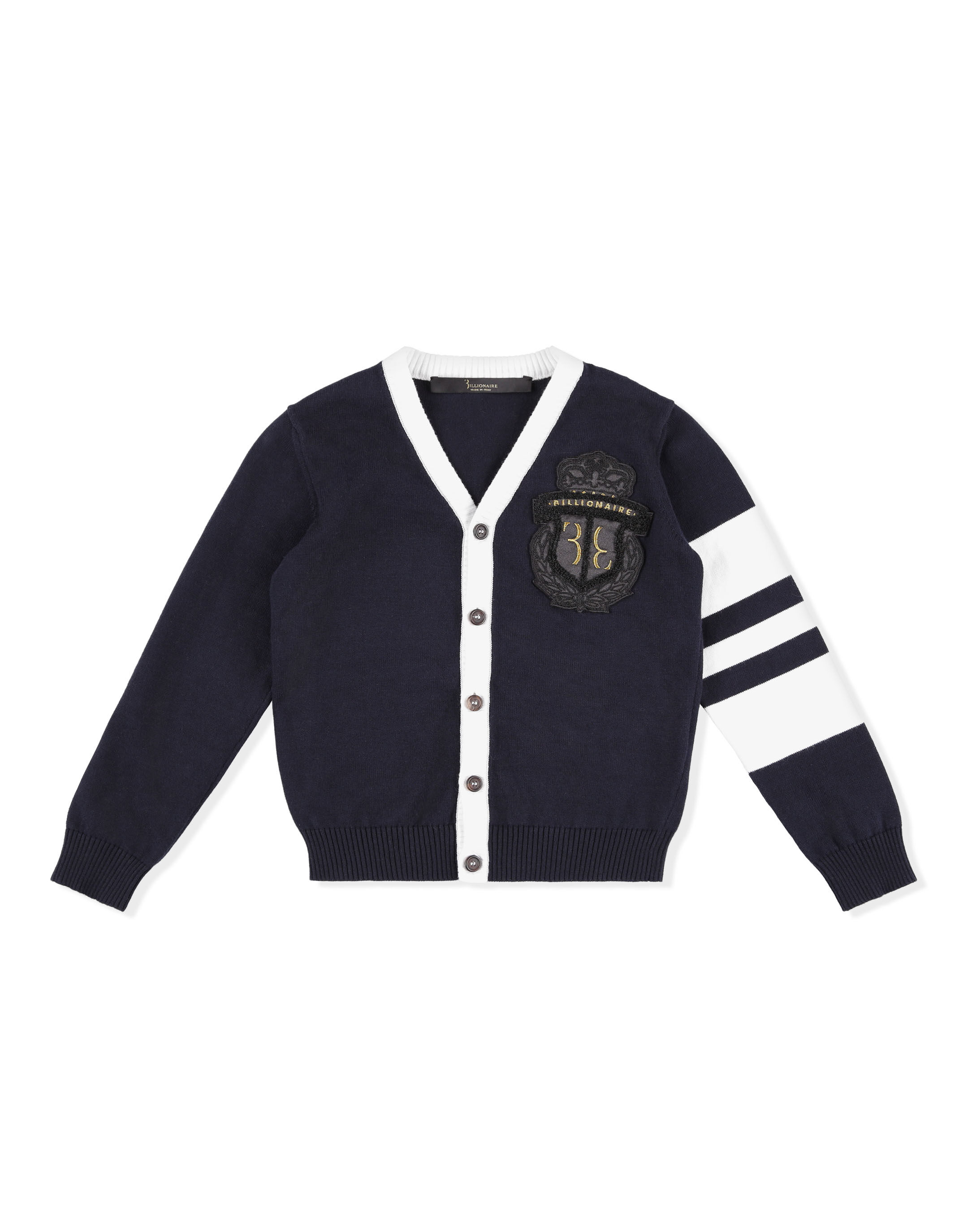 Billionaire Cardigan Short Crest