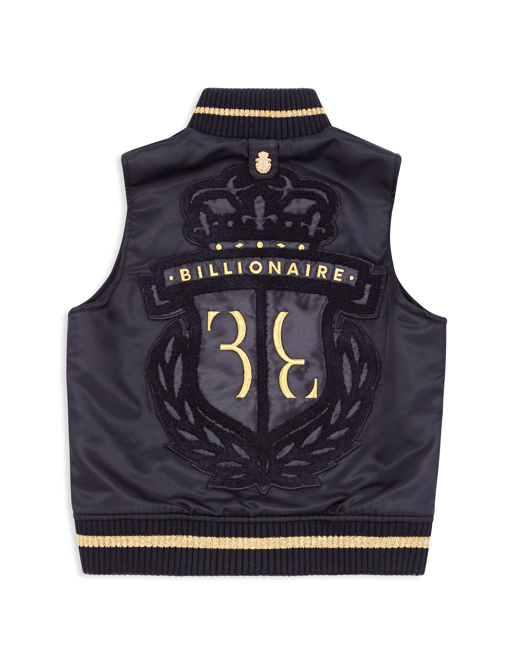 Billionaire Short Vest Crest