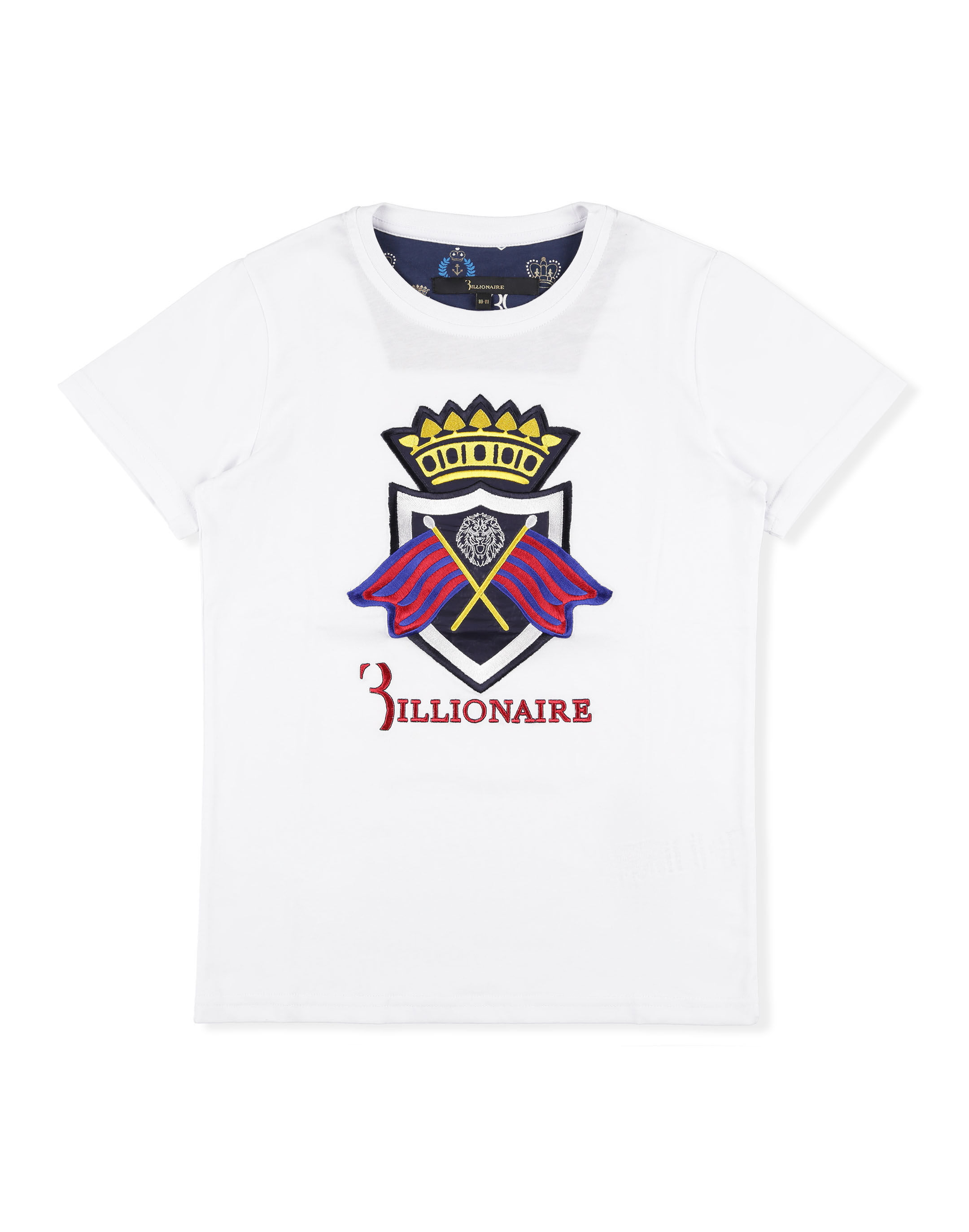 Billionaire T-shirt Round Neck SS Statement