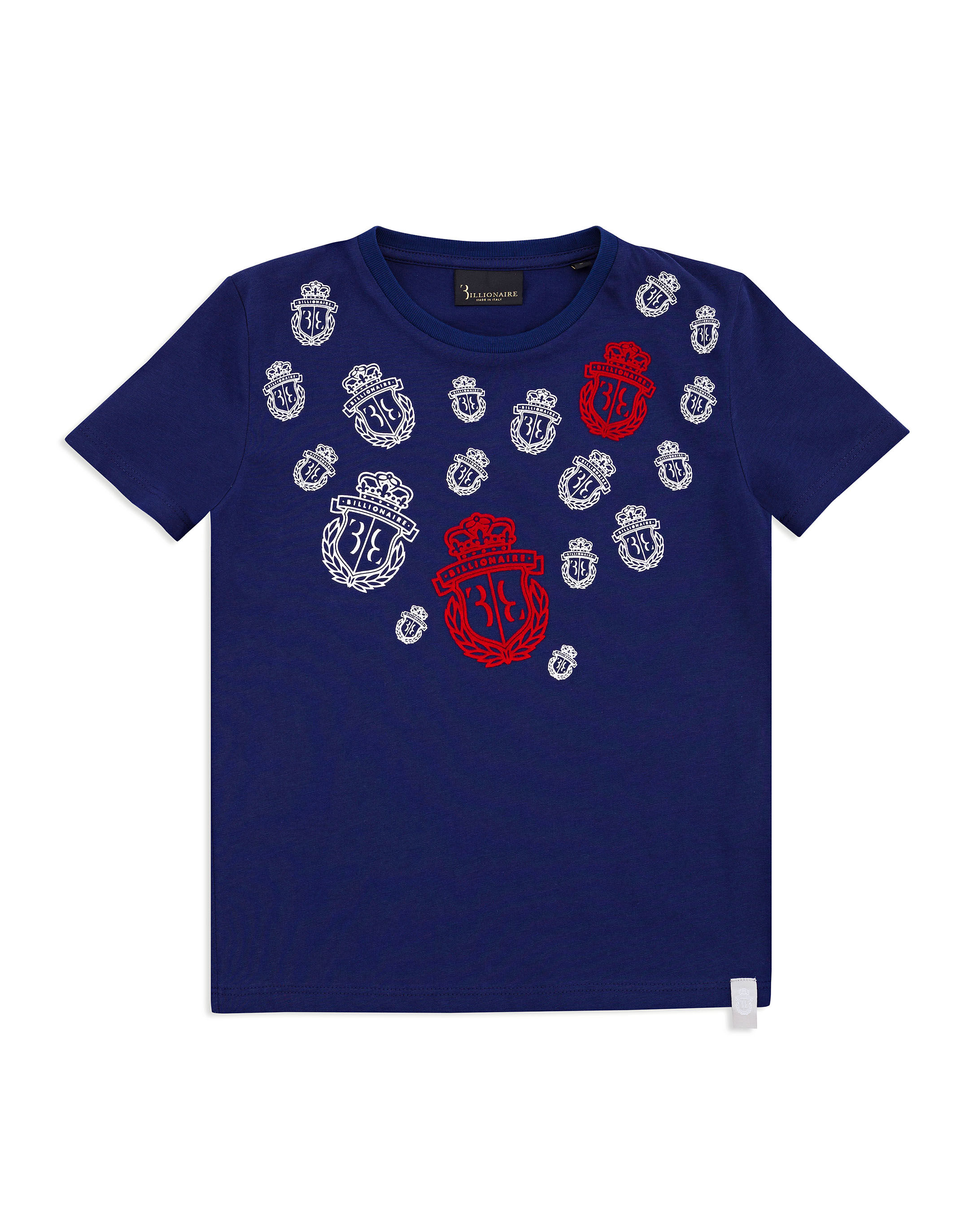 Billionaire T-shirt Round Neck SS Crest