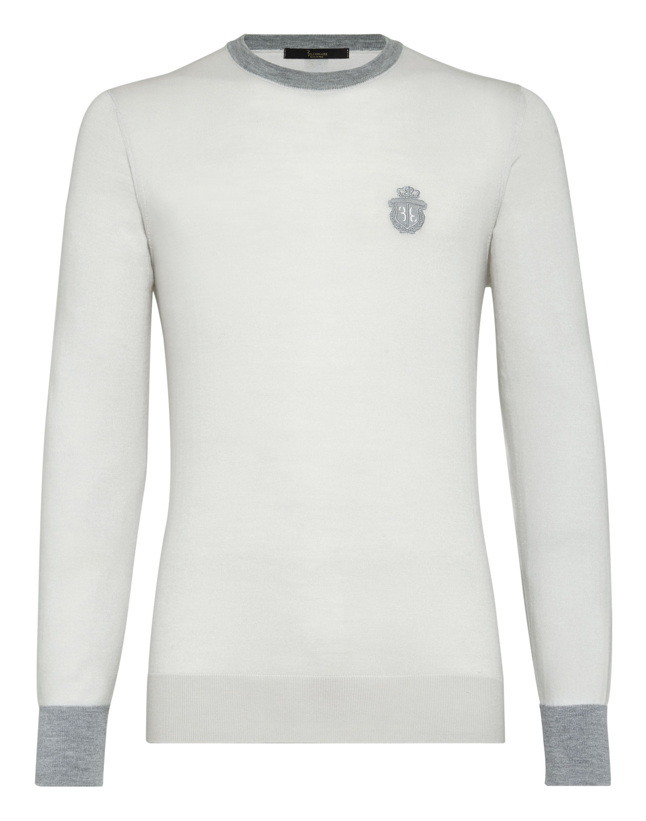 Billionaire Pullover Round Neck LS Crest