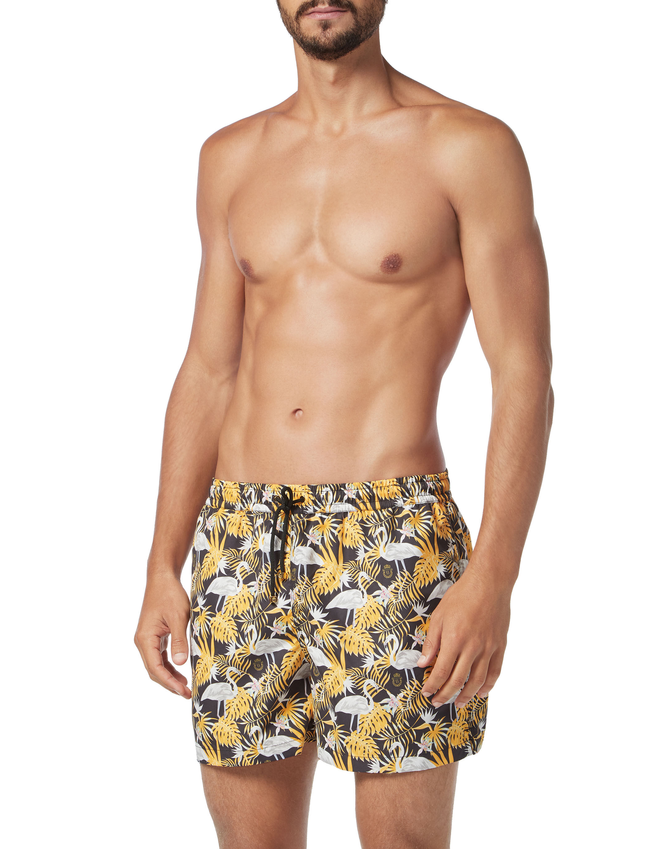 Billionaire Beachwear Short Trousers Palms