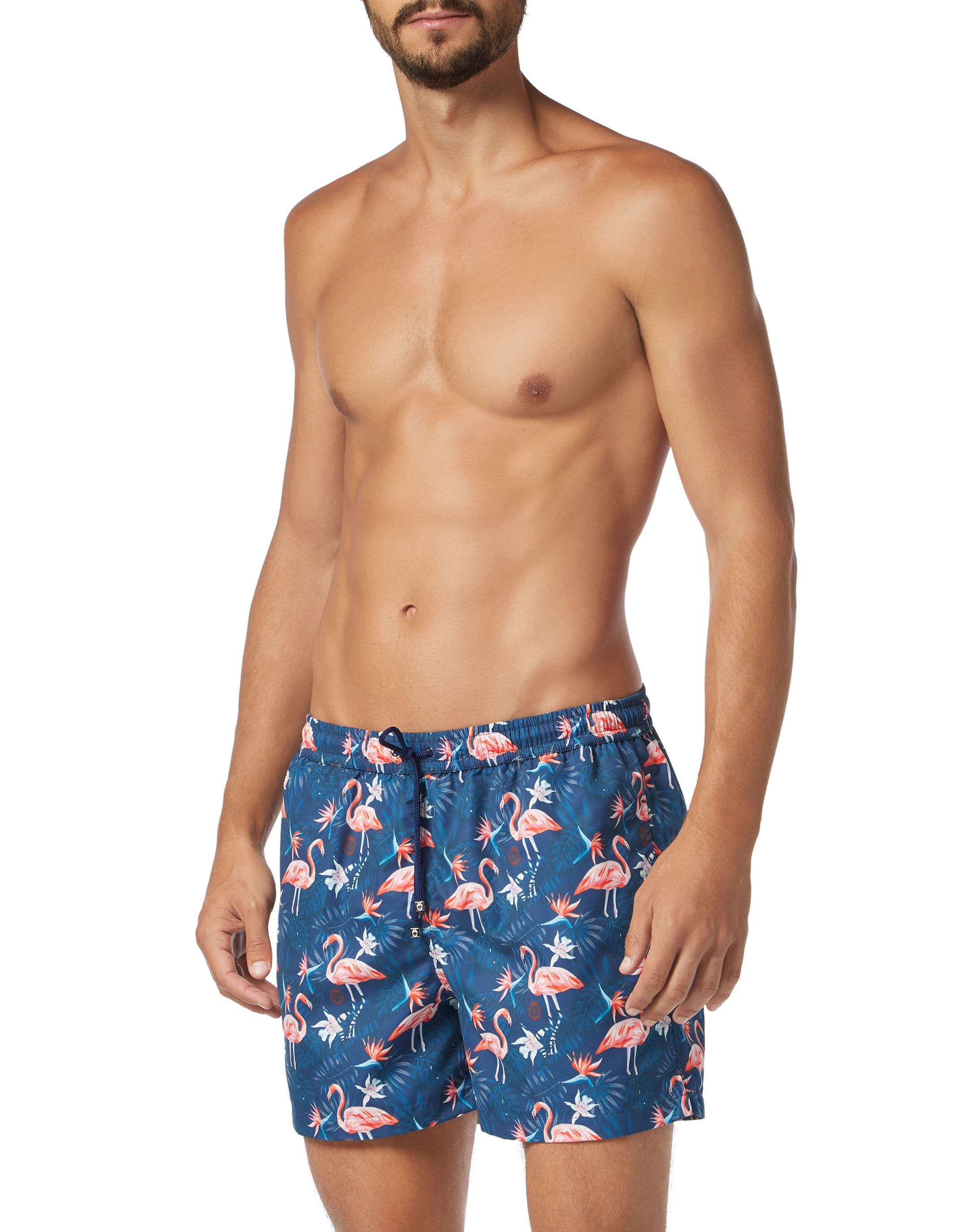 Billionaire Beachwear Short Trousers Palms