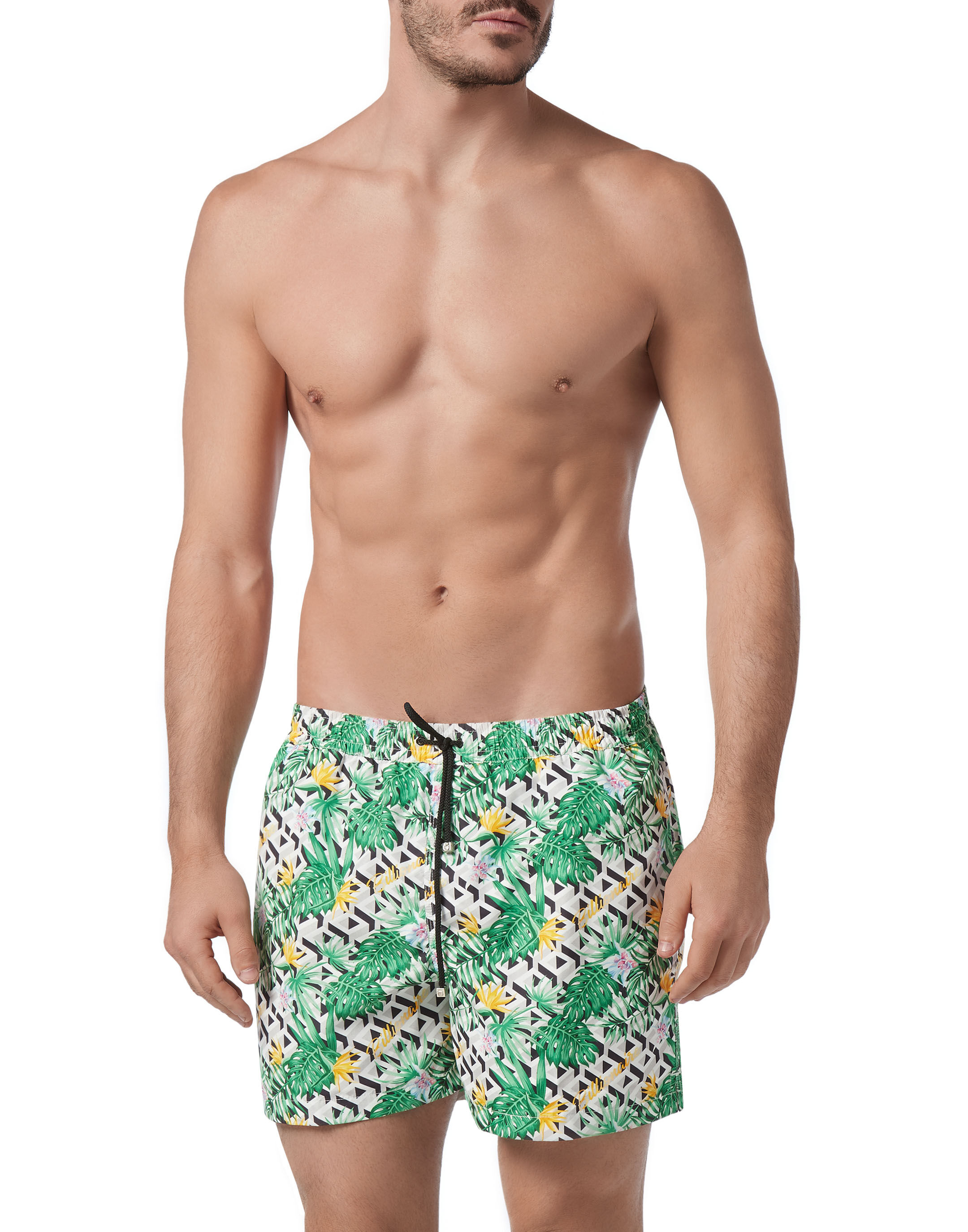 Billionaire Beachwear Short Trousers Palms