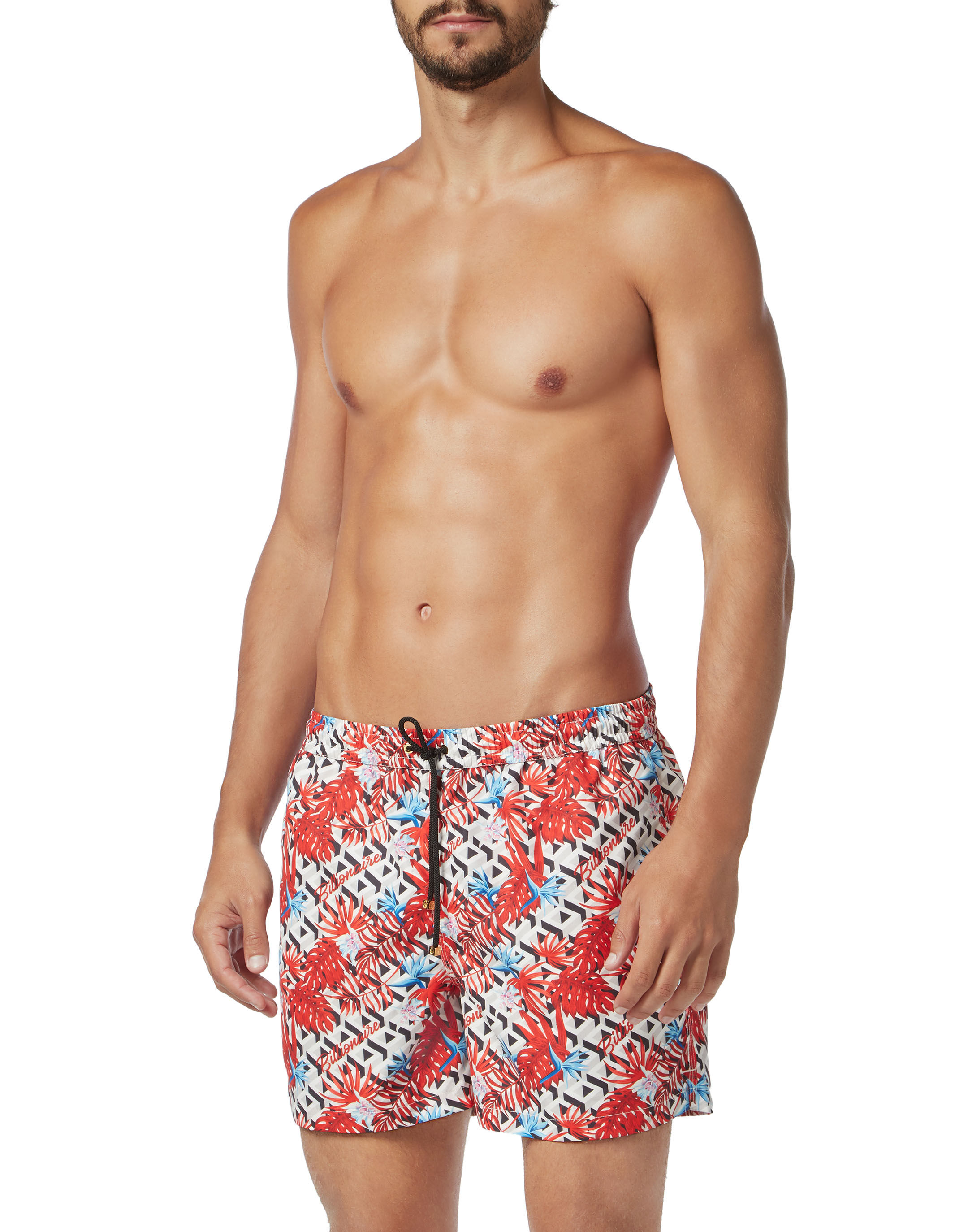 Billionaire Beachwear Short Trousers Palms