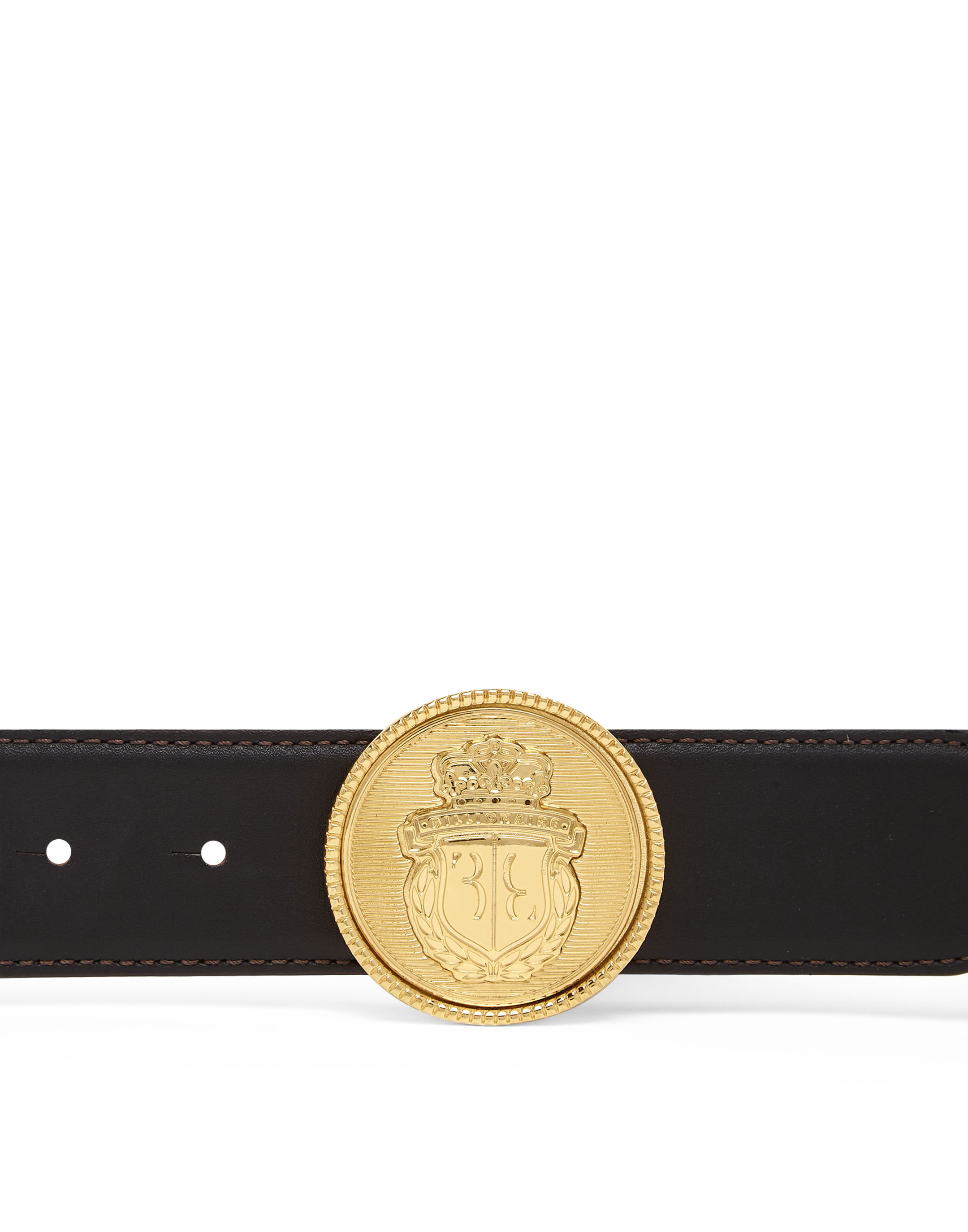 Billionaire Deer Leather Belt