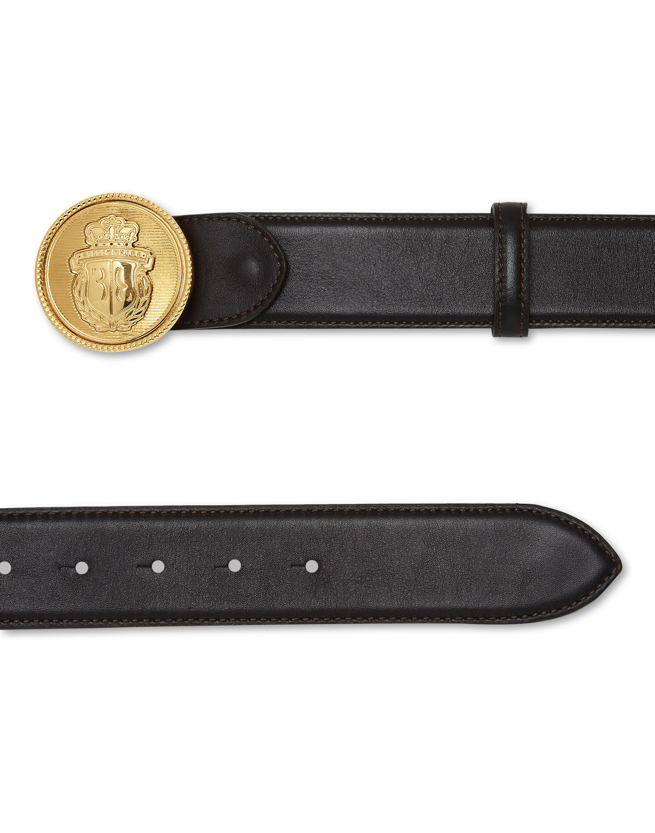 Billionaire Deer Leather Belt