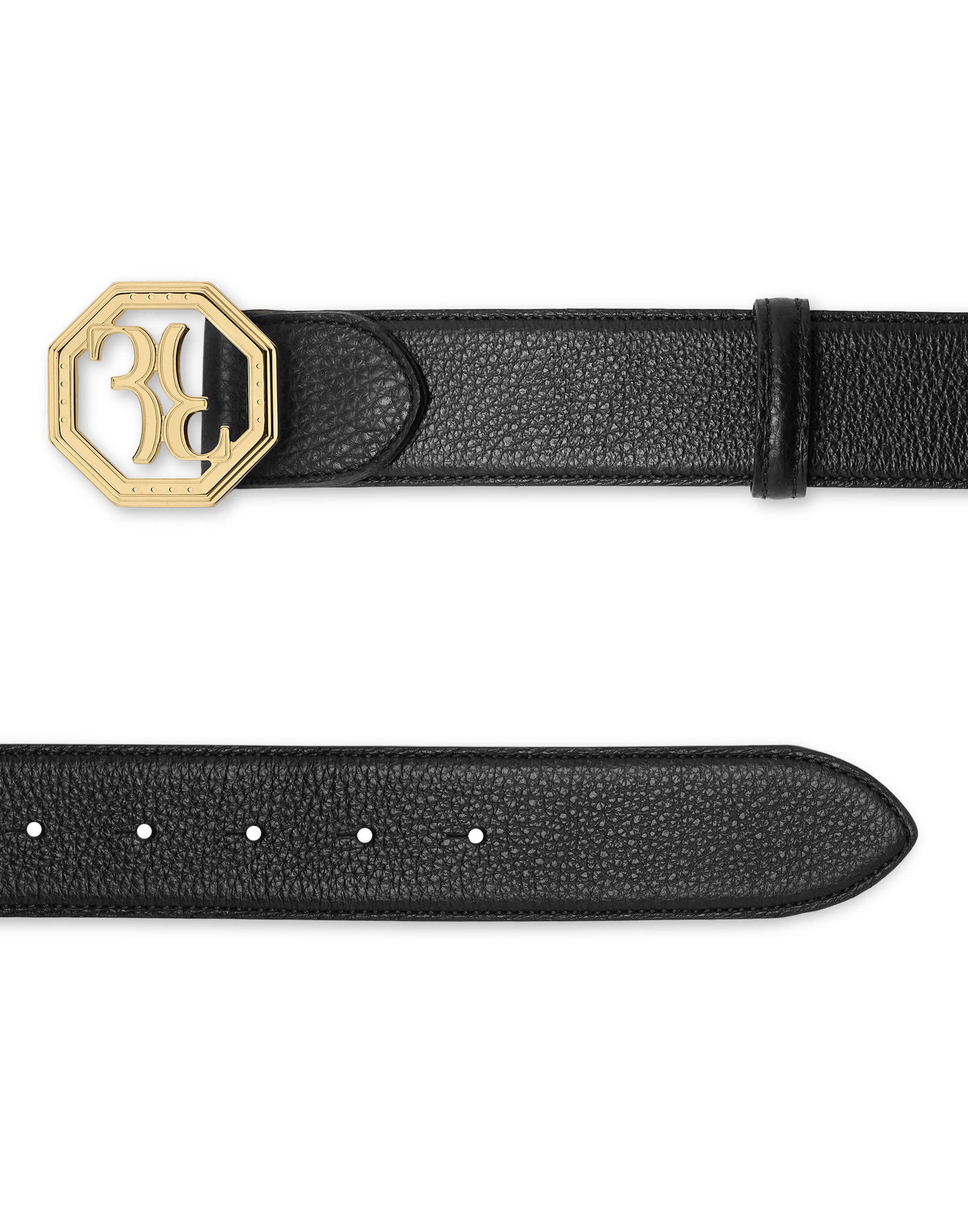 Billionaire Deer Leather Belt