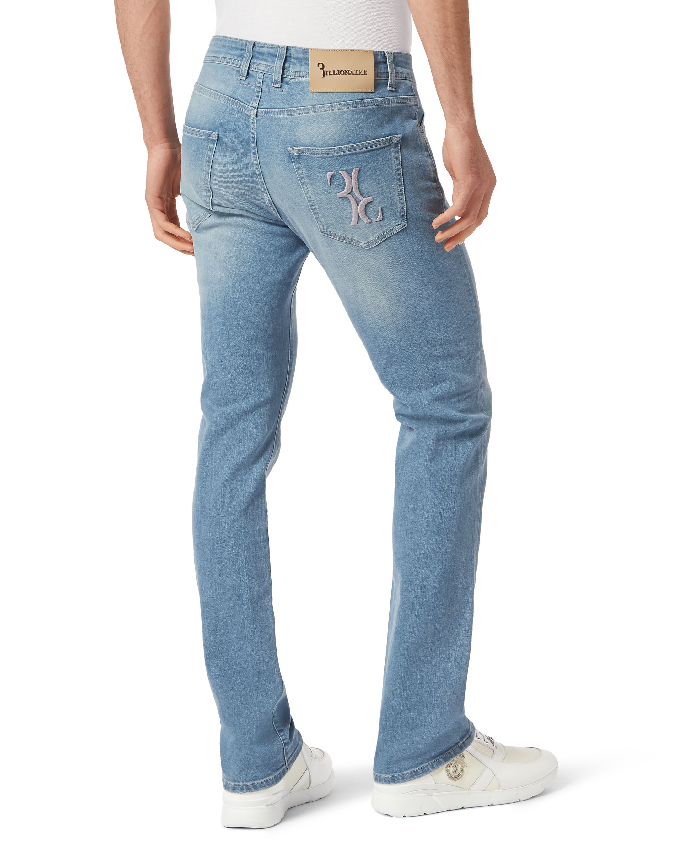 Billionaire Denim Trousers Super Straight Cut