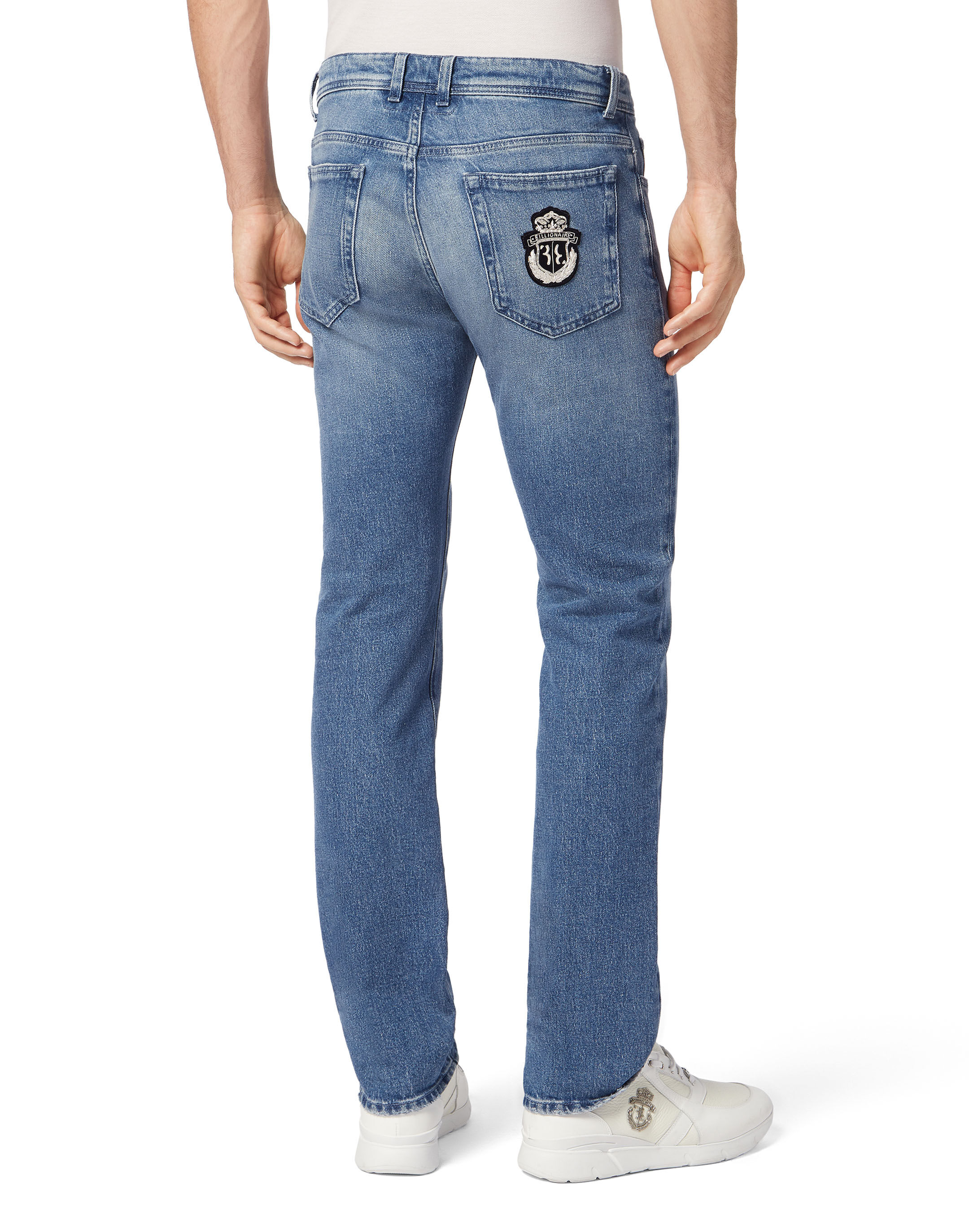 Billionaire Denim Trousers Super Straight Cut