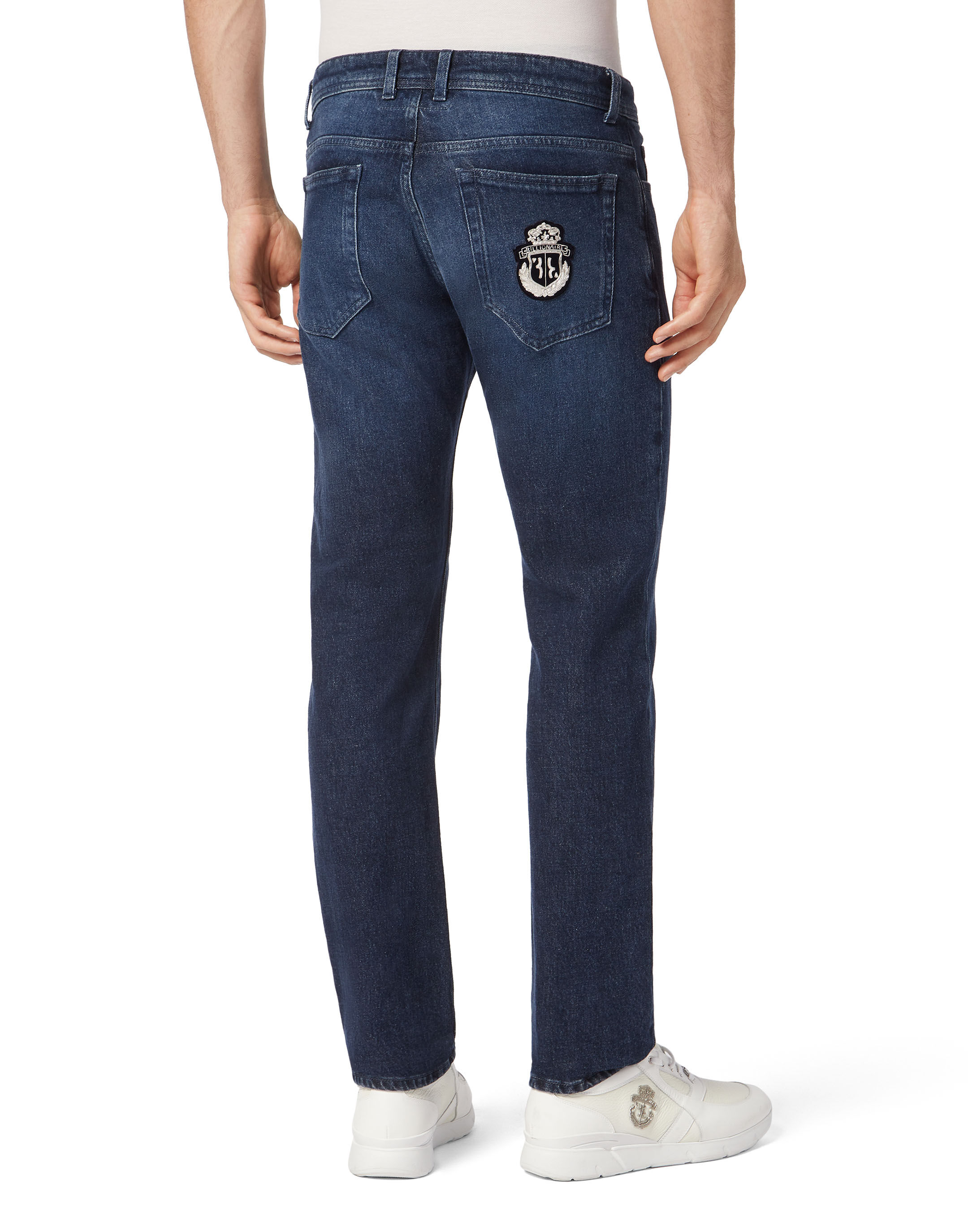 Billionaire Denim Trousers Super Straight Cut