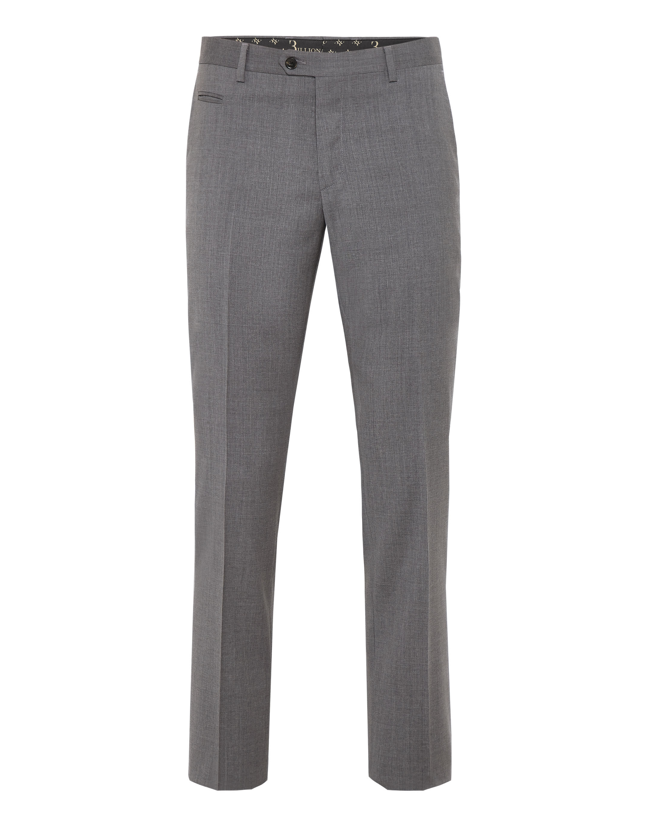 Billionaire Wool Slim Trousers Elegant