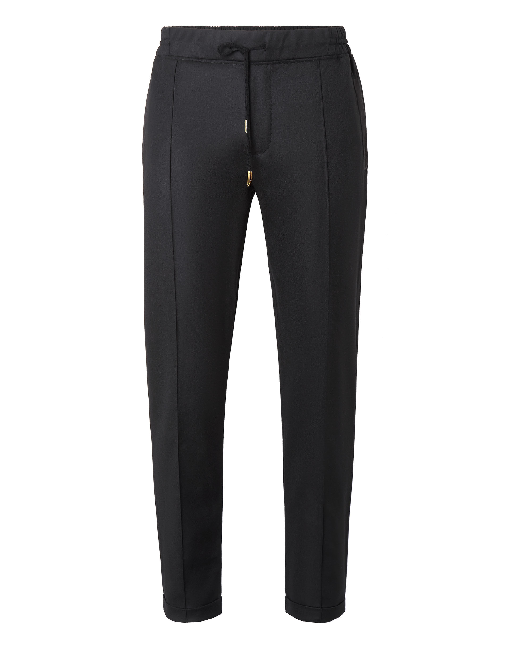 Billionaire Wool Long Trousers Crest