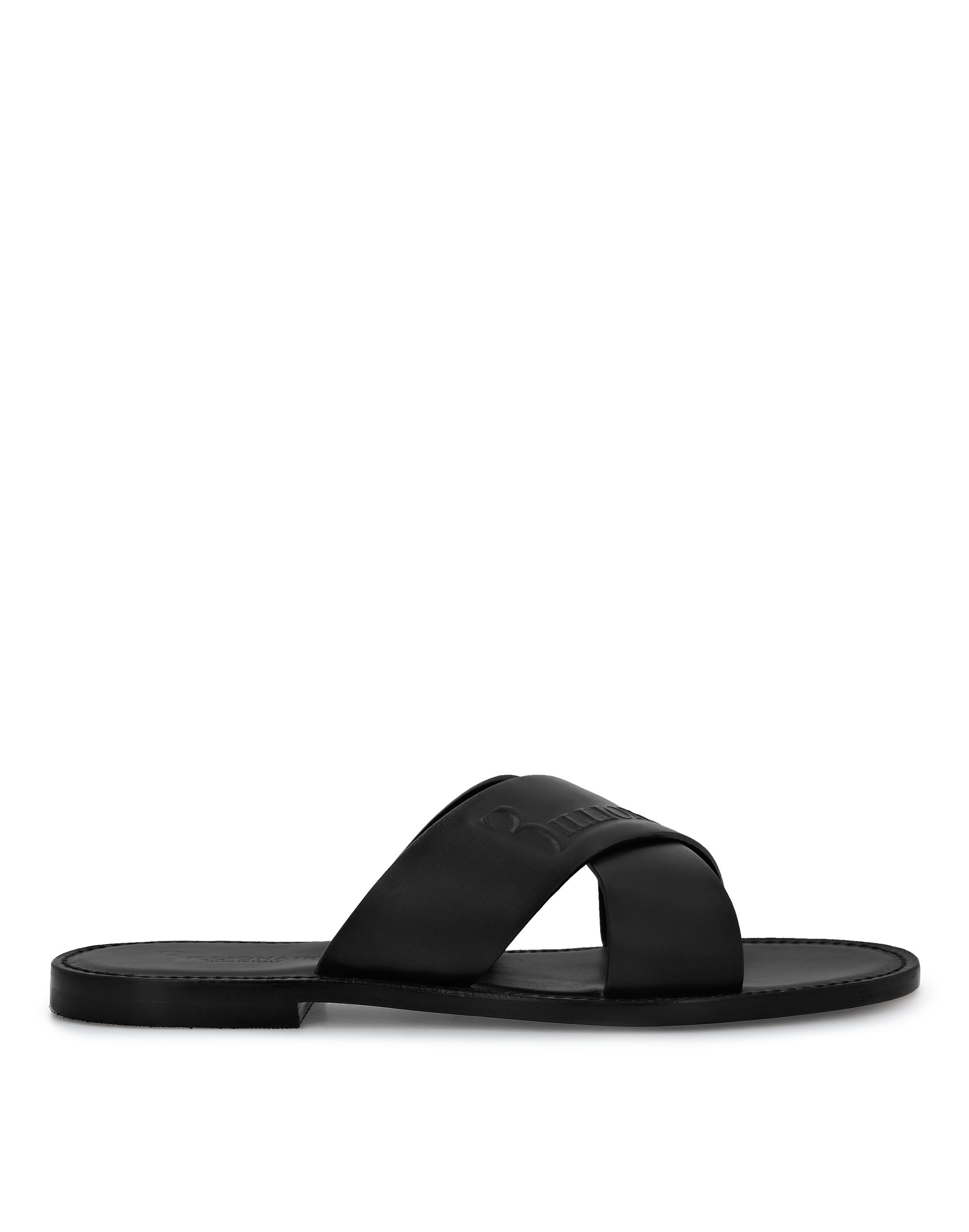 Billionaire Sandals Flat Logos