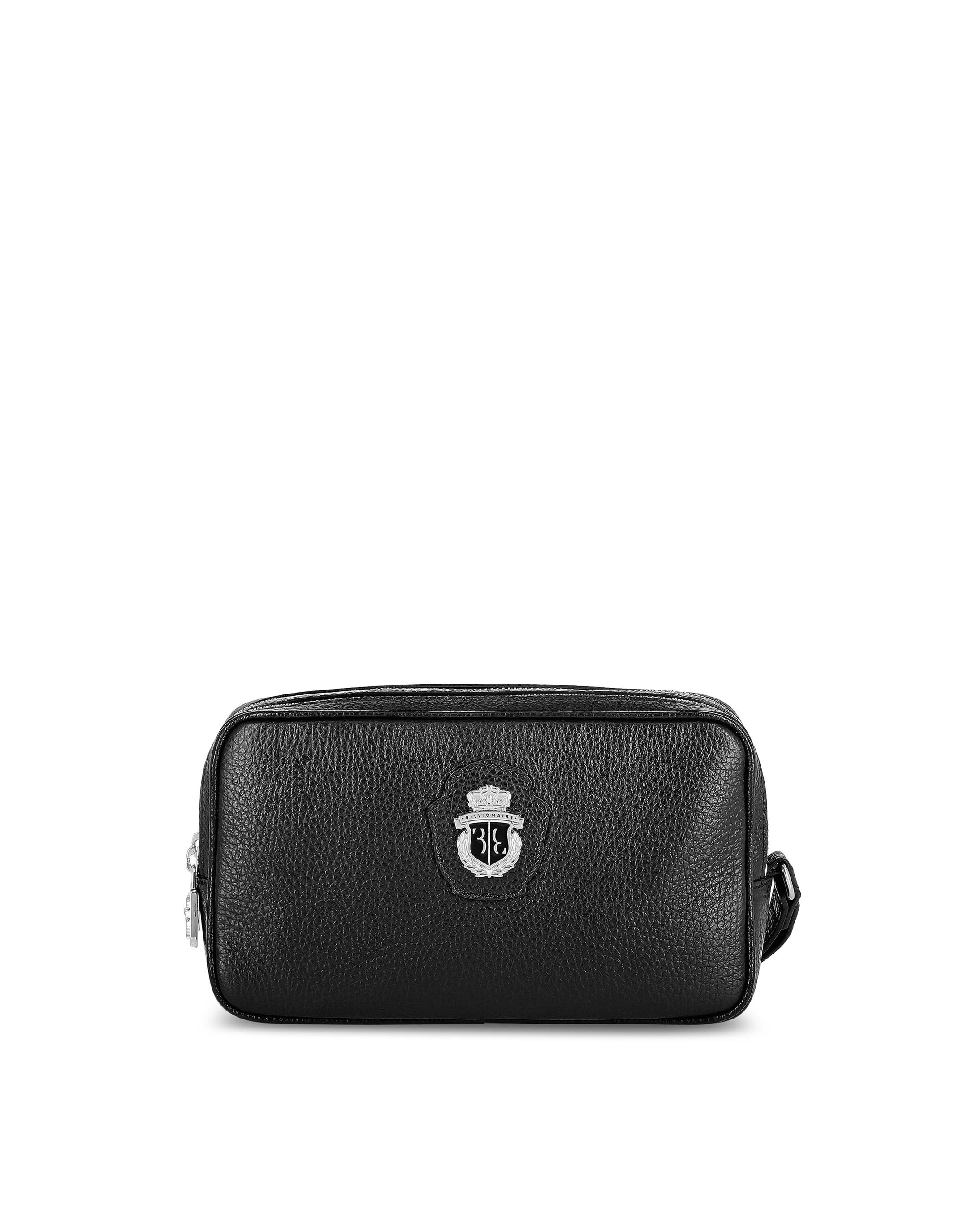 Billionaire Leather Beauty case Crest