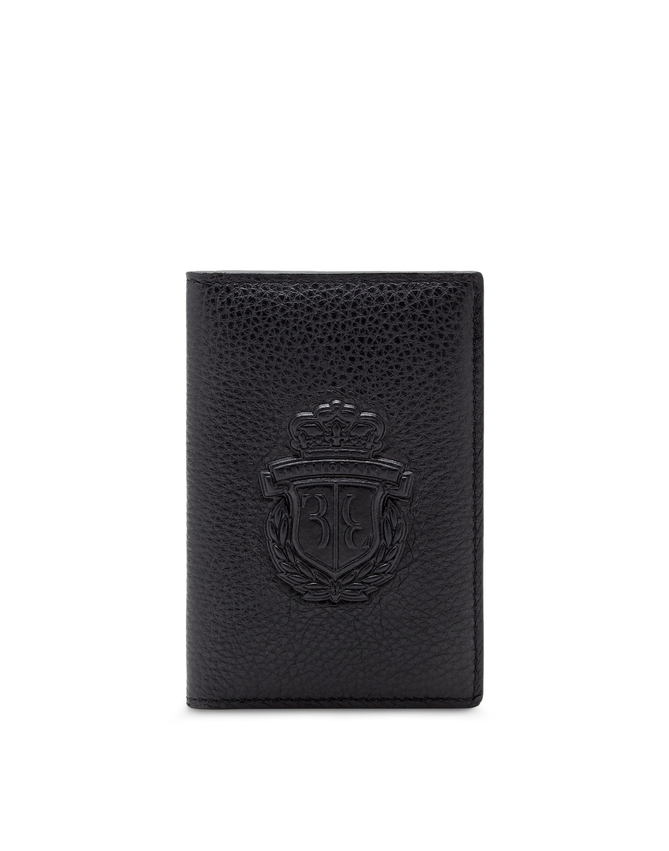 Billionaire Leather Credit Cards Holder Crest