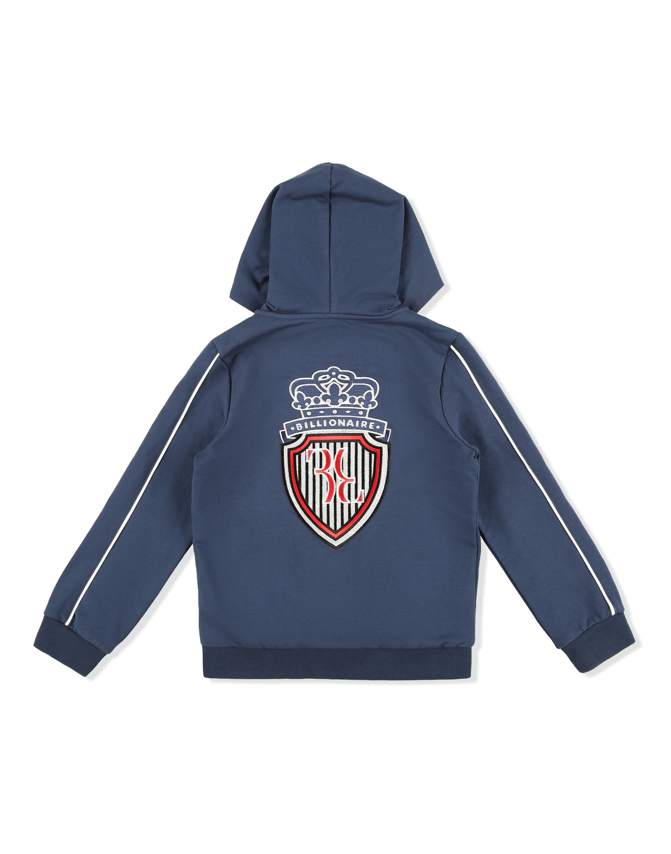 Billionaire Hoodie Sweatjacket Crest