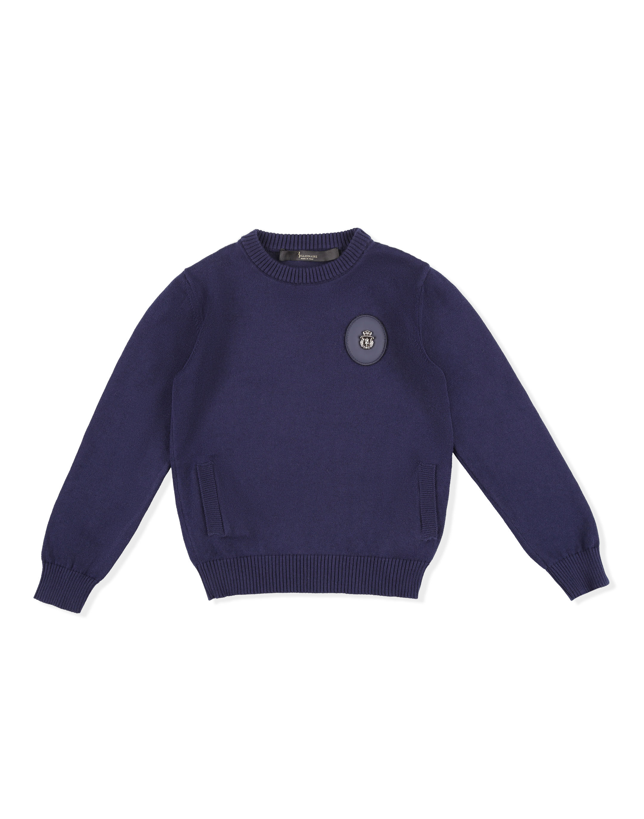 Billionaire Pullover Round Neck LS Crest