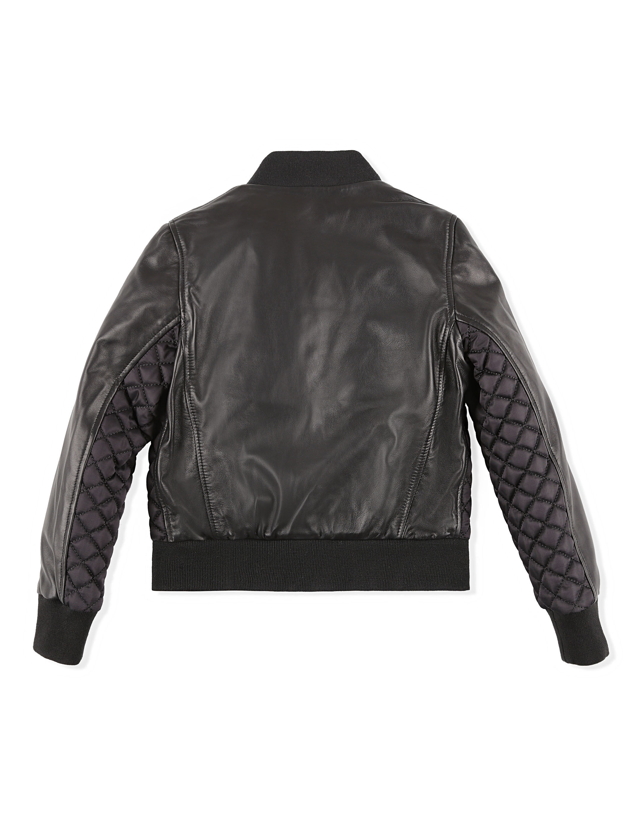 Billionaire Leather Bomber Crest