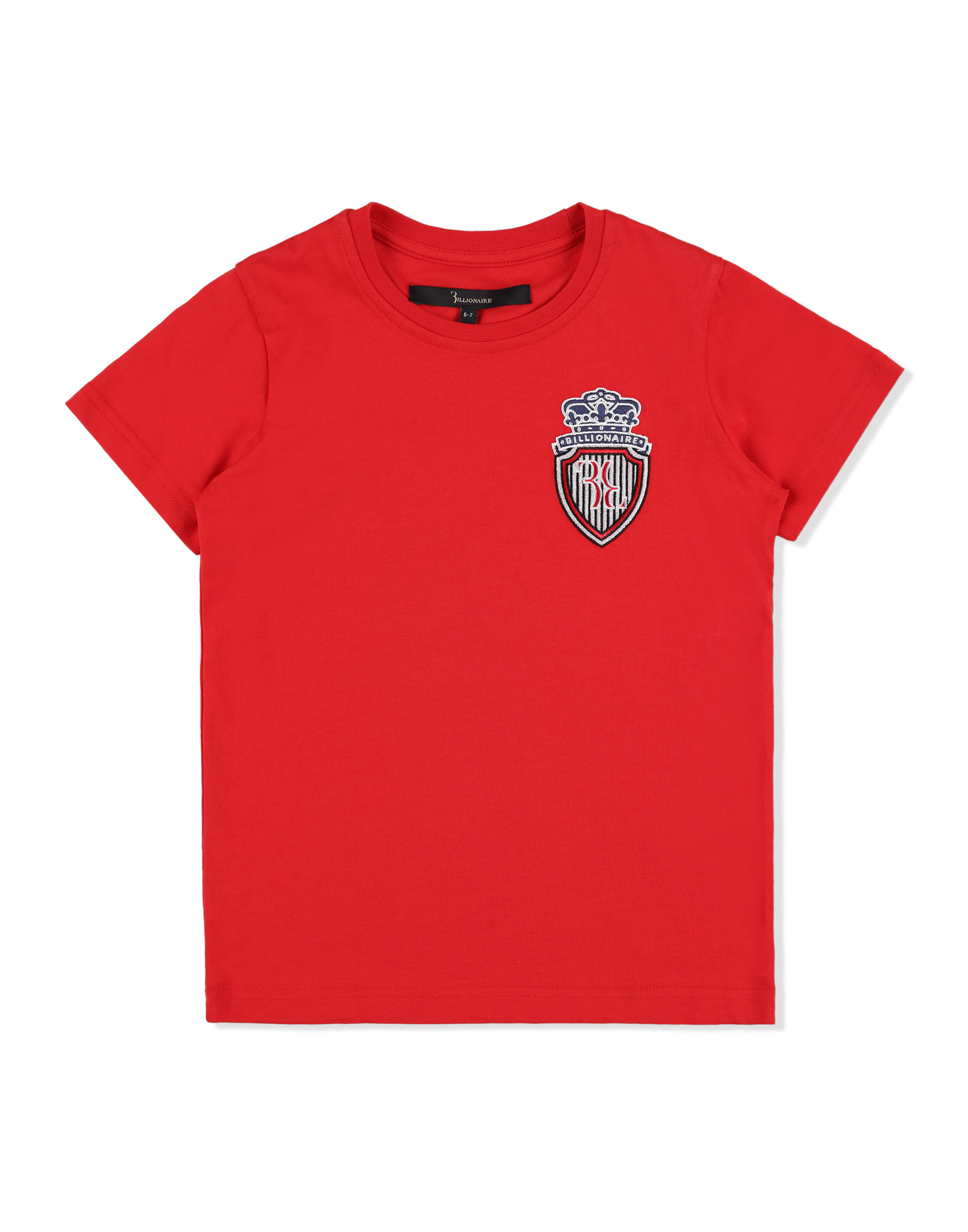 Billionaire T-shirt Round Neck SS Crest