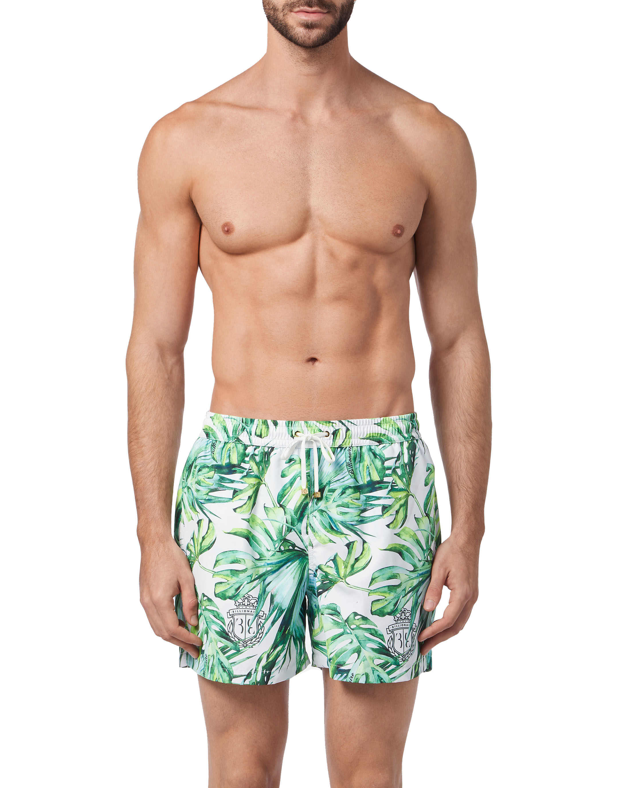 Billionaire Beachwear Short Trousers Palms