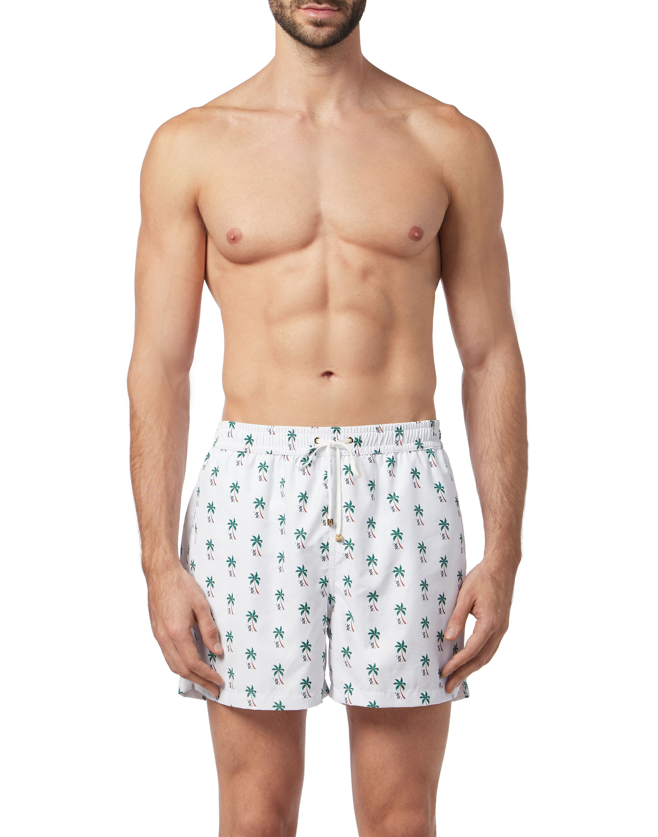 Billionaire Beachwear Short Trousers Palms