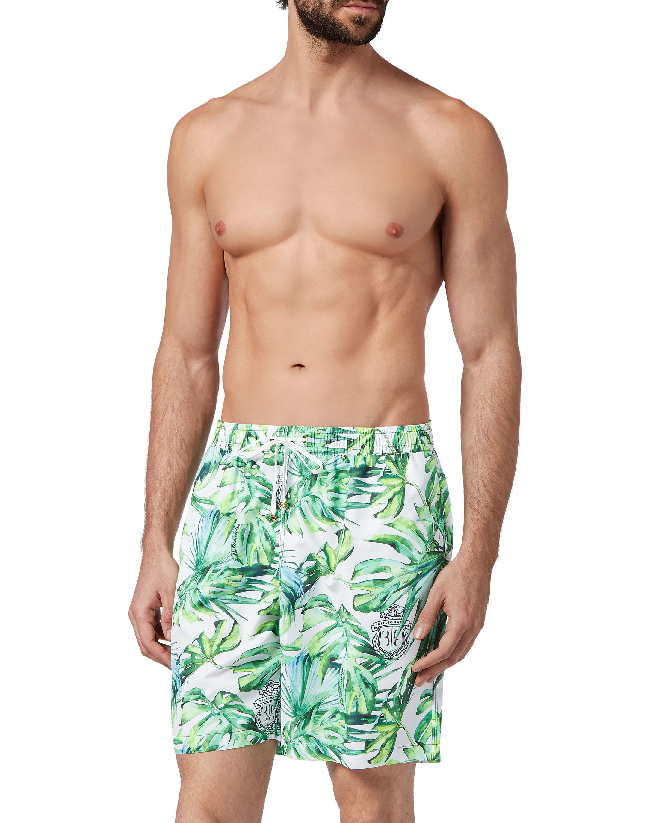 Billionaire Beachwear Long Trousers Palms