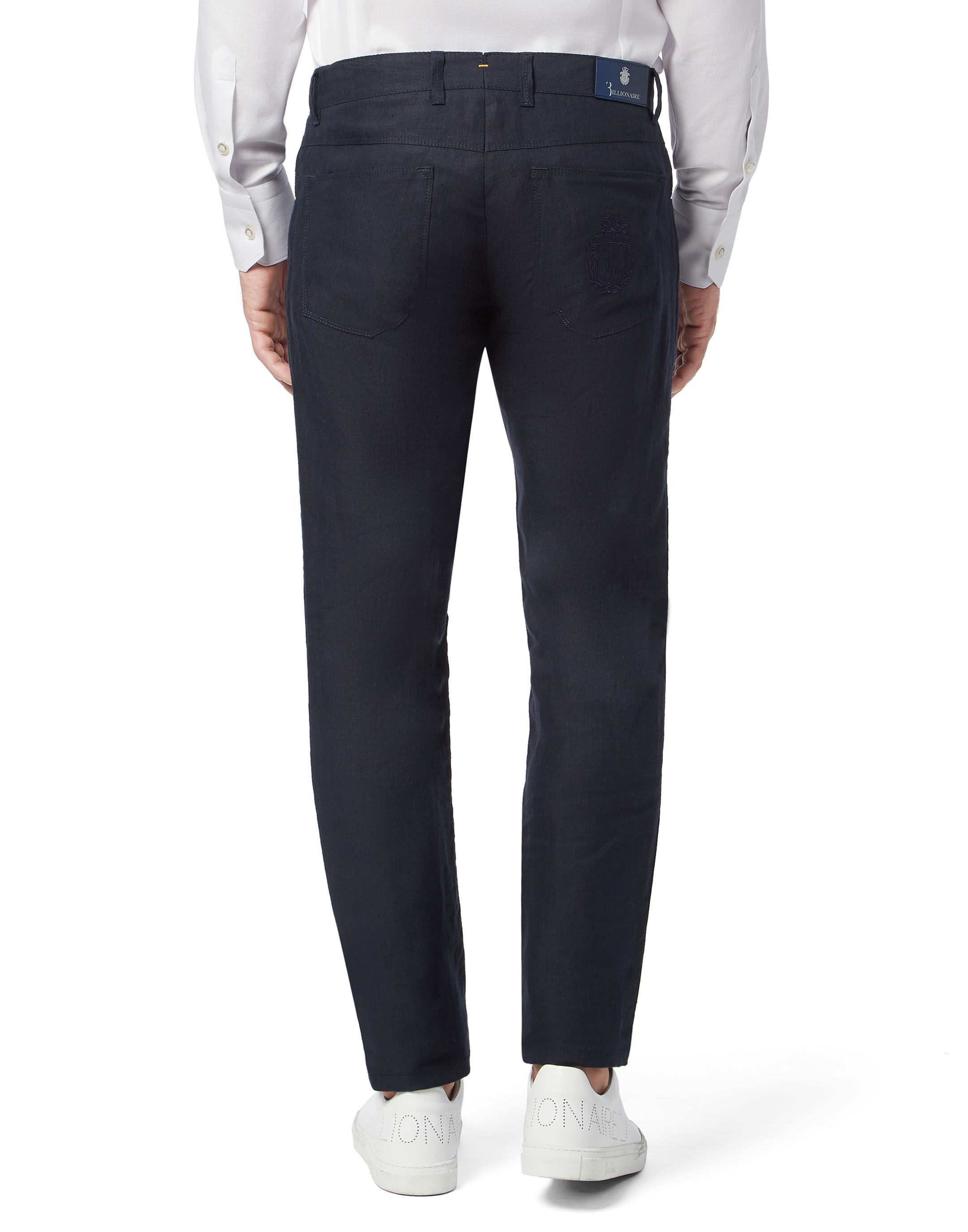 Billionaire Slim Trousers Crest