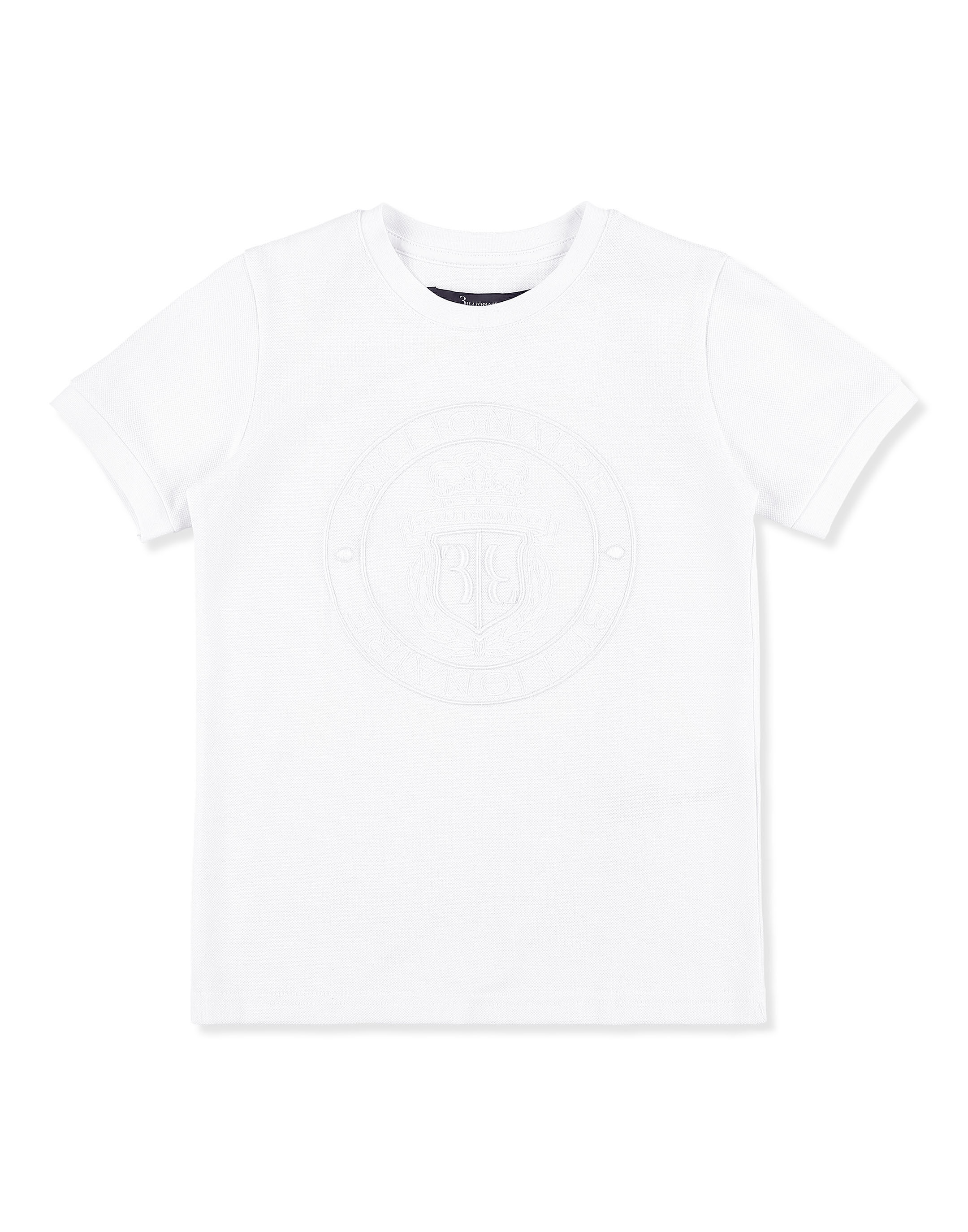 Billionaire T-shirt Round Neck SS Crest