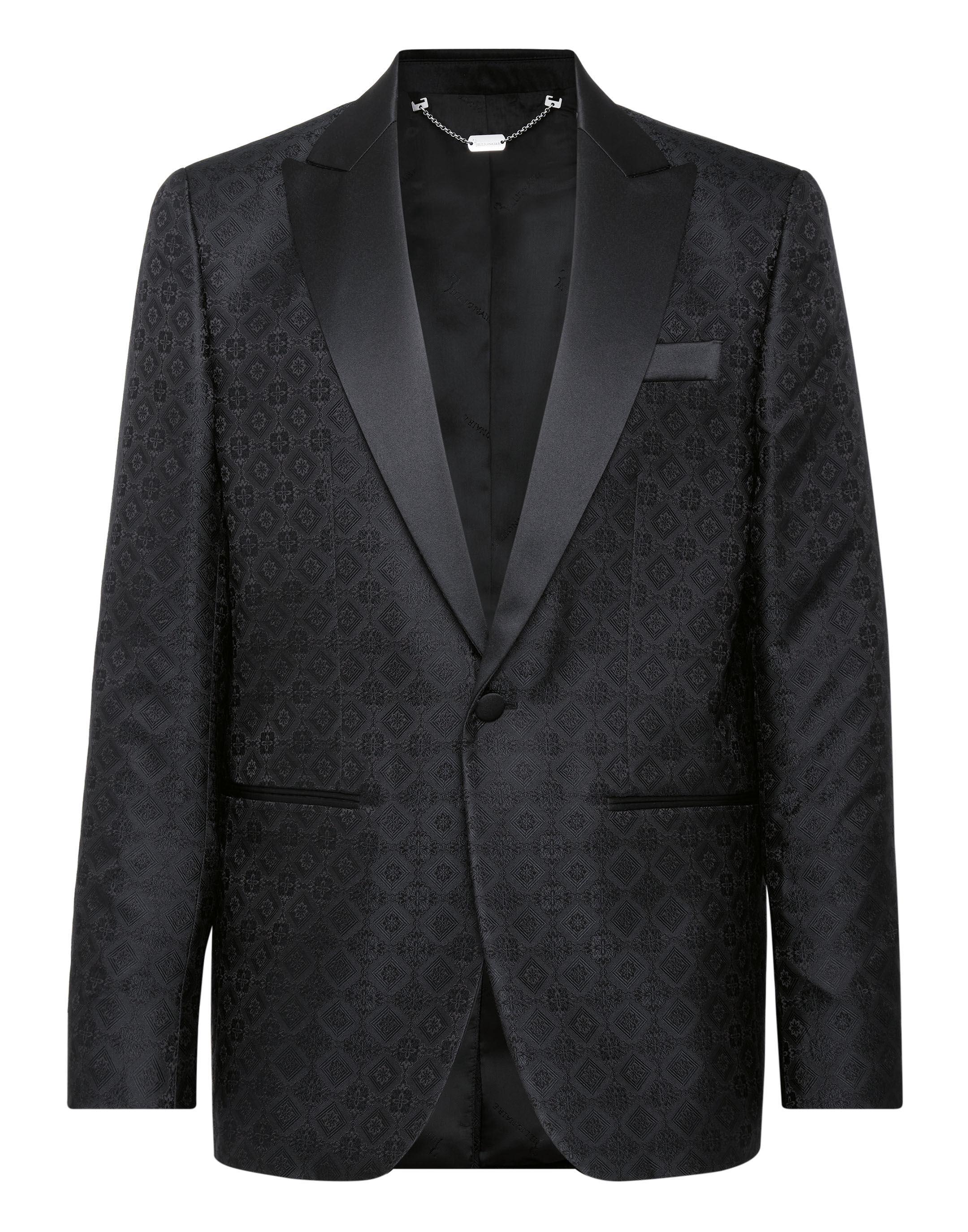 Billionaire Satin Jacquard Blazer