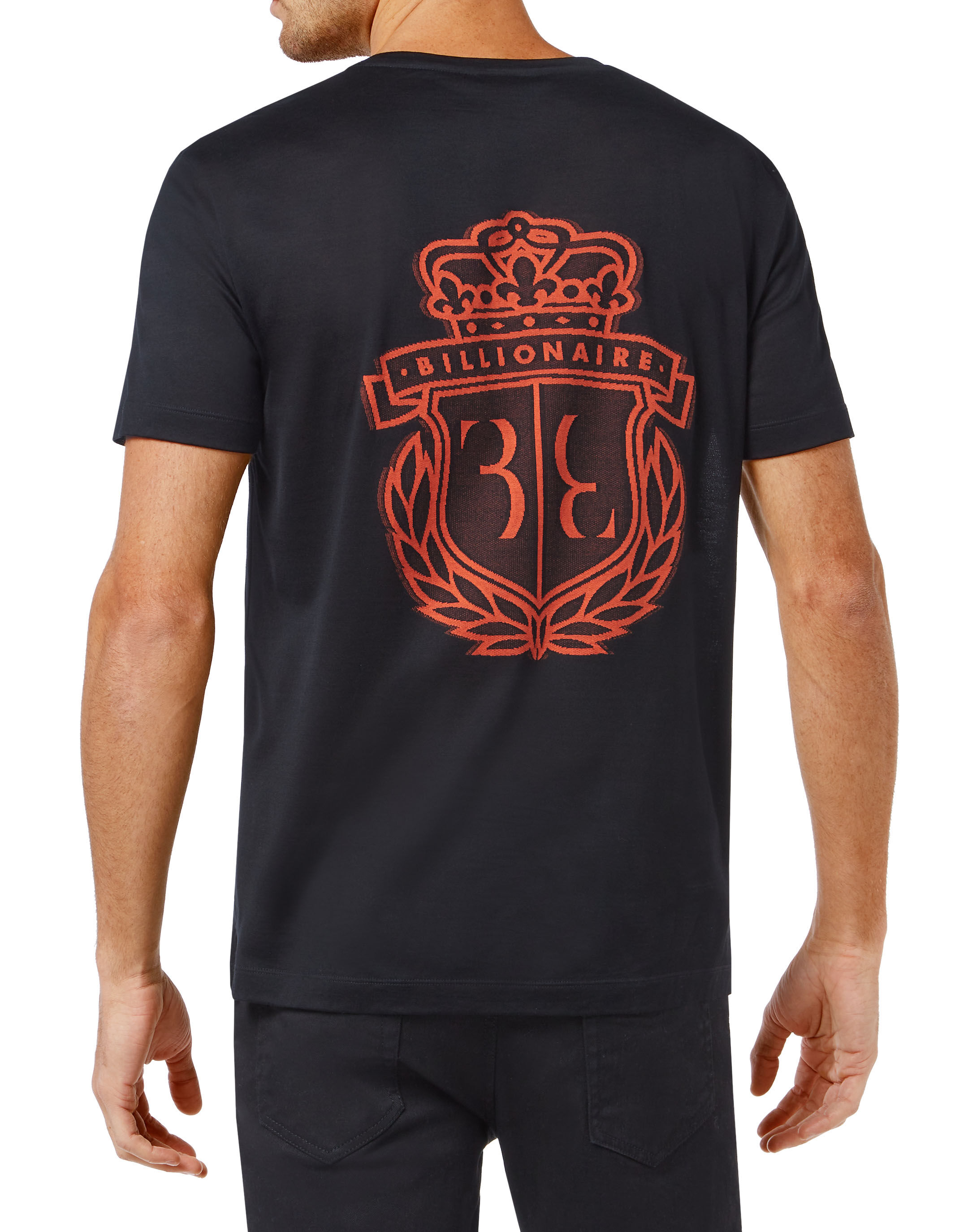 Billionaire T-shirt Round Neck SS Crest