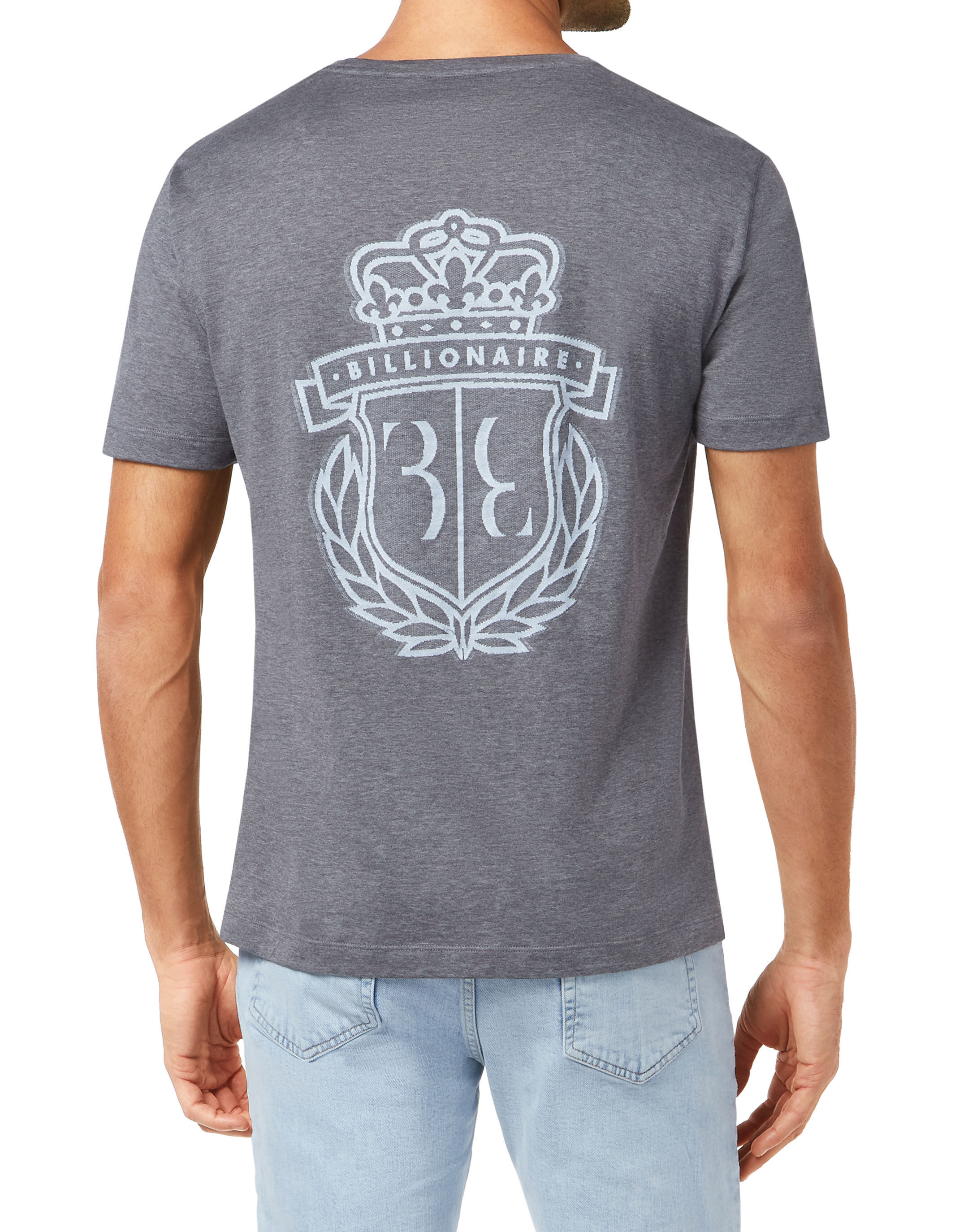 Billionaire T-shirt Round Neck SS Crest