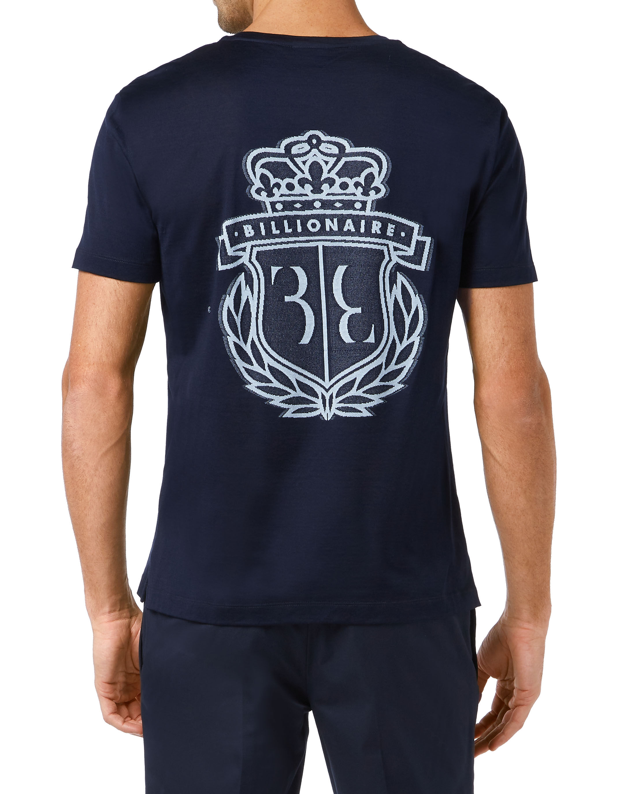 Billionaire T-shirt Round Neck SS Crest