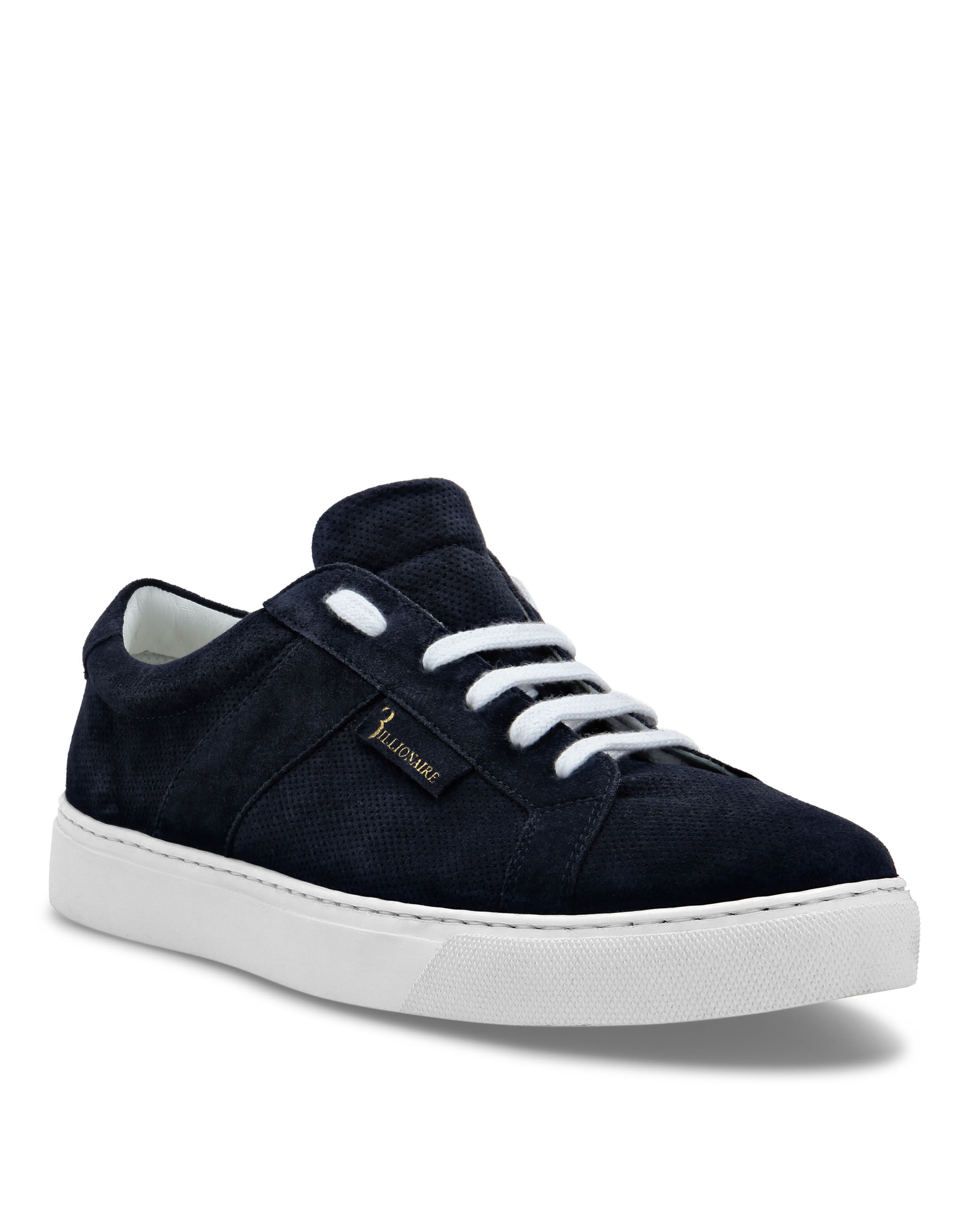 Billionaire Suede Lo-Top Sneakers