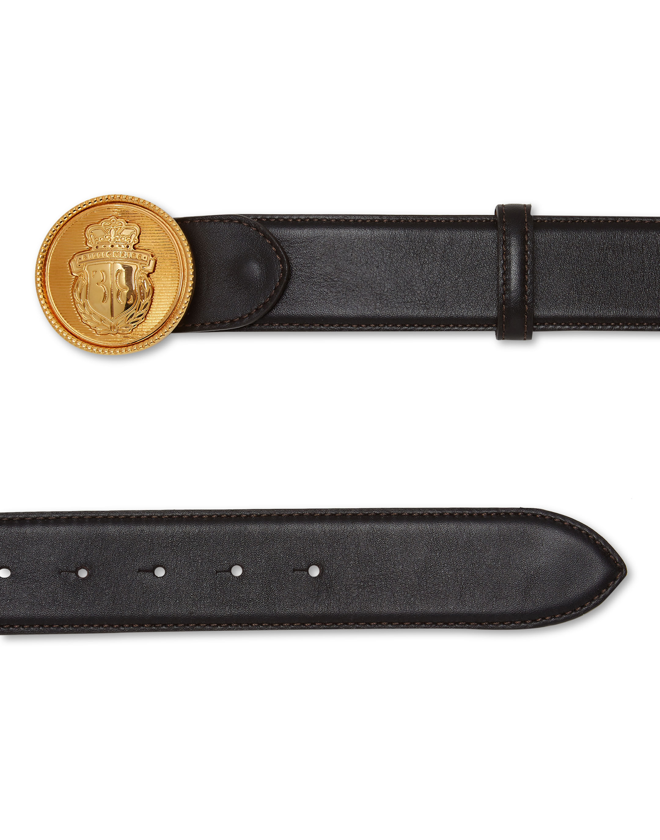 Billionaire Deer Leather Belt