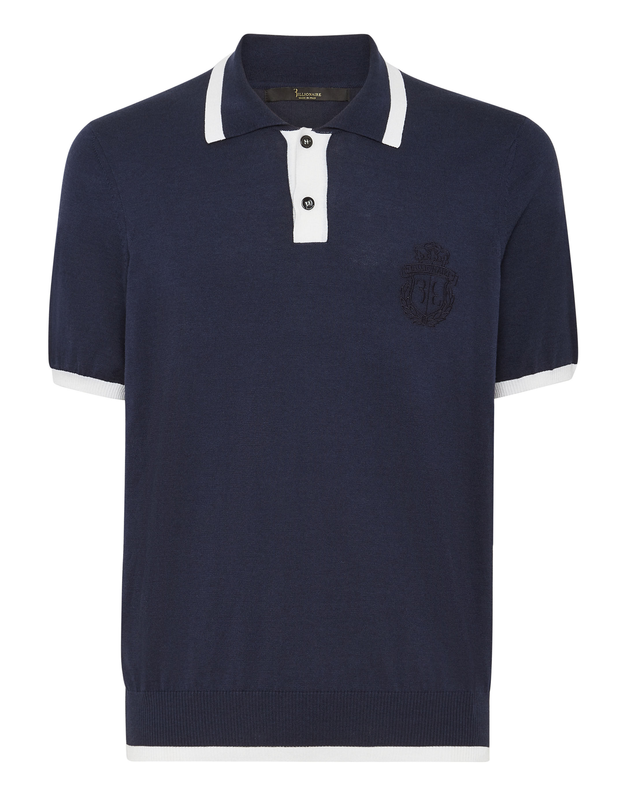 Billionaire Silk/Cotton Polo SS