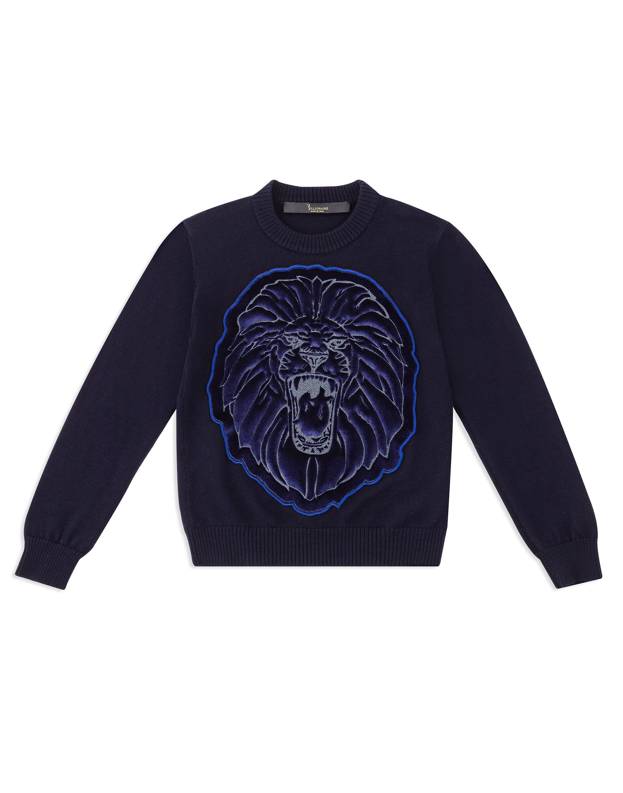 Billionaire Pullover Round Neck LS Lion