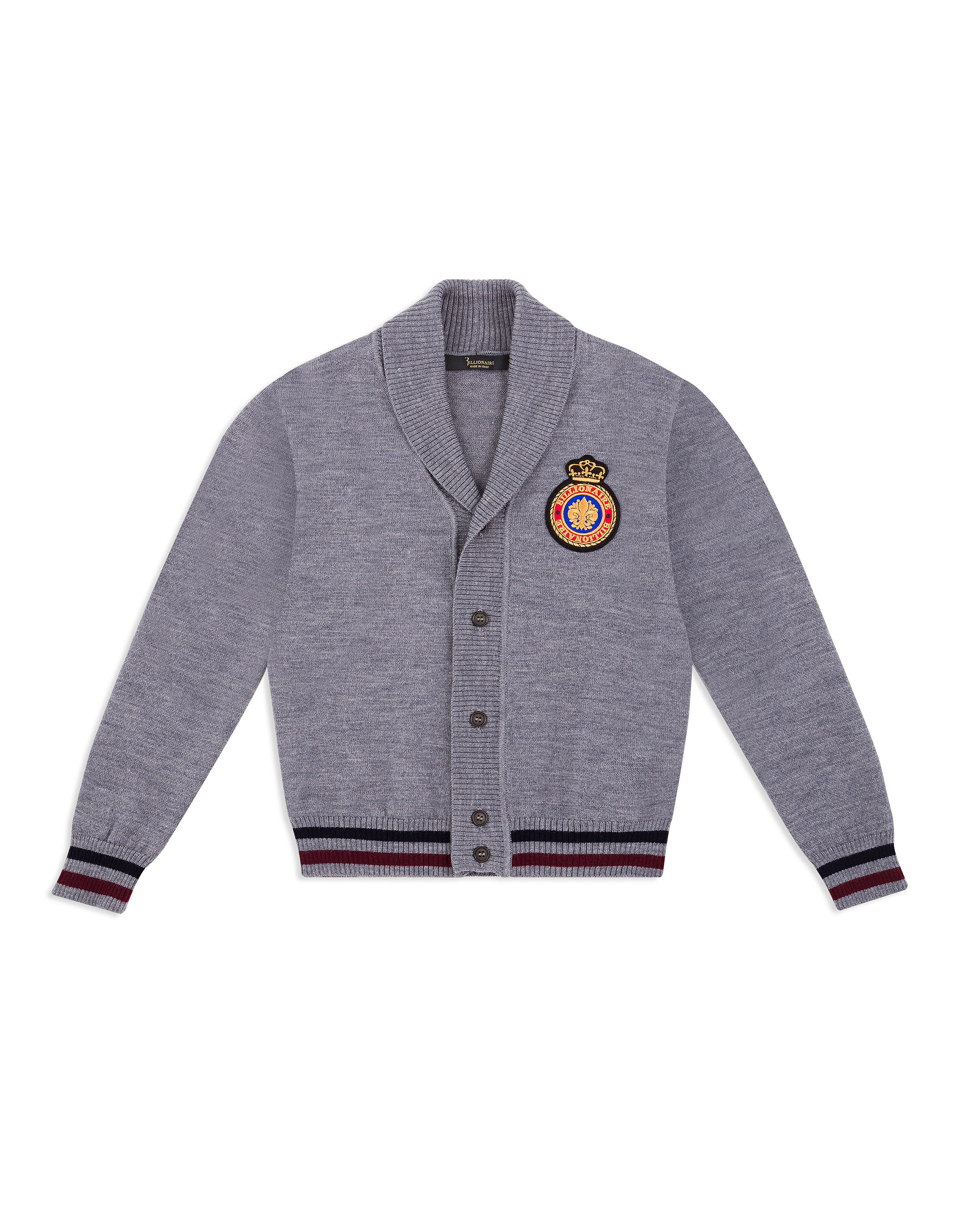 Billionaire Cardigan Short Crest