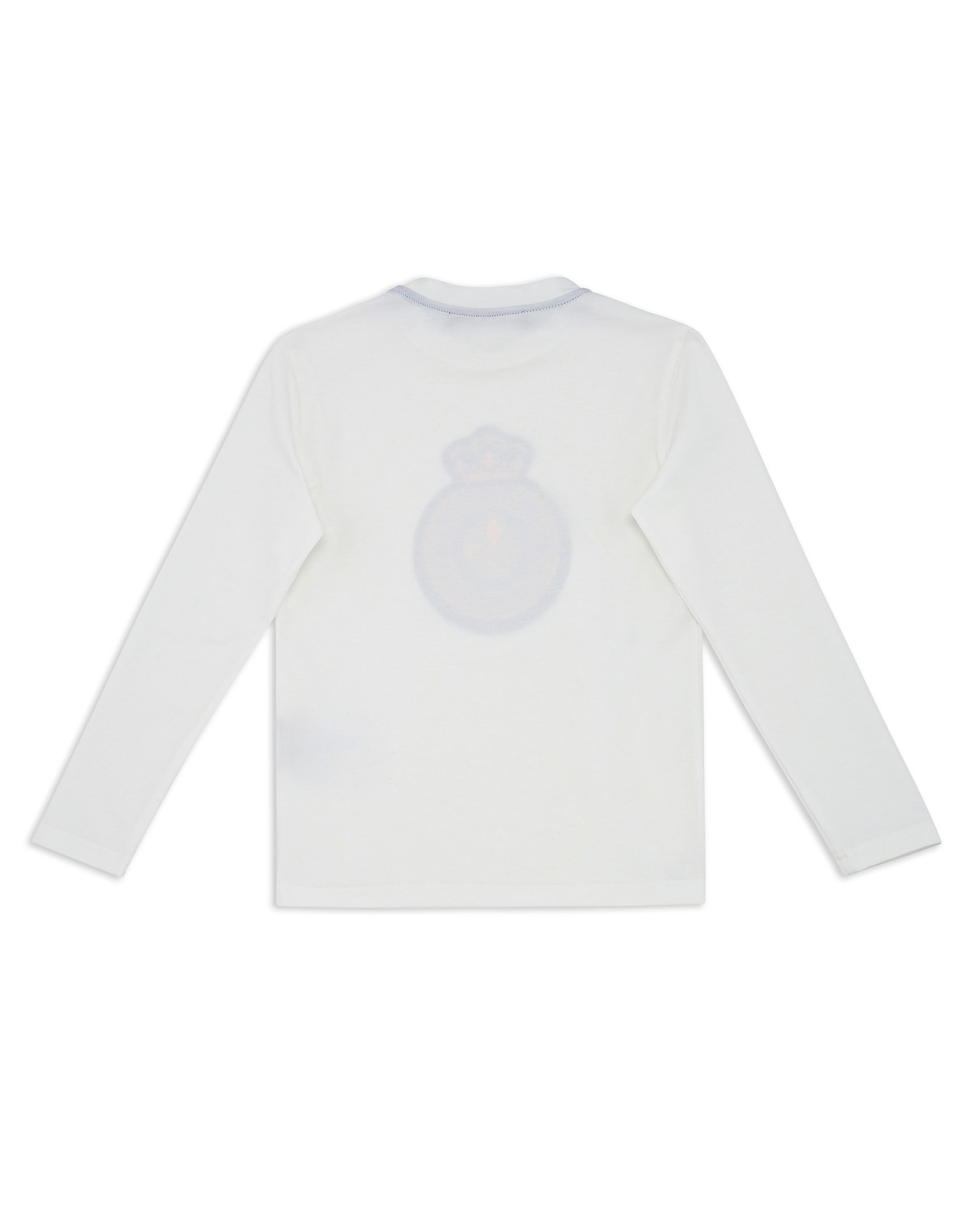 Billionaire T-shirt Round Neck LS Crest