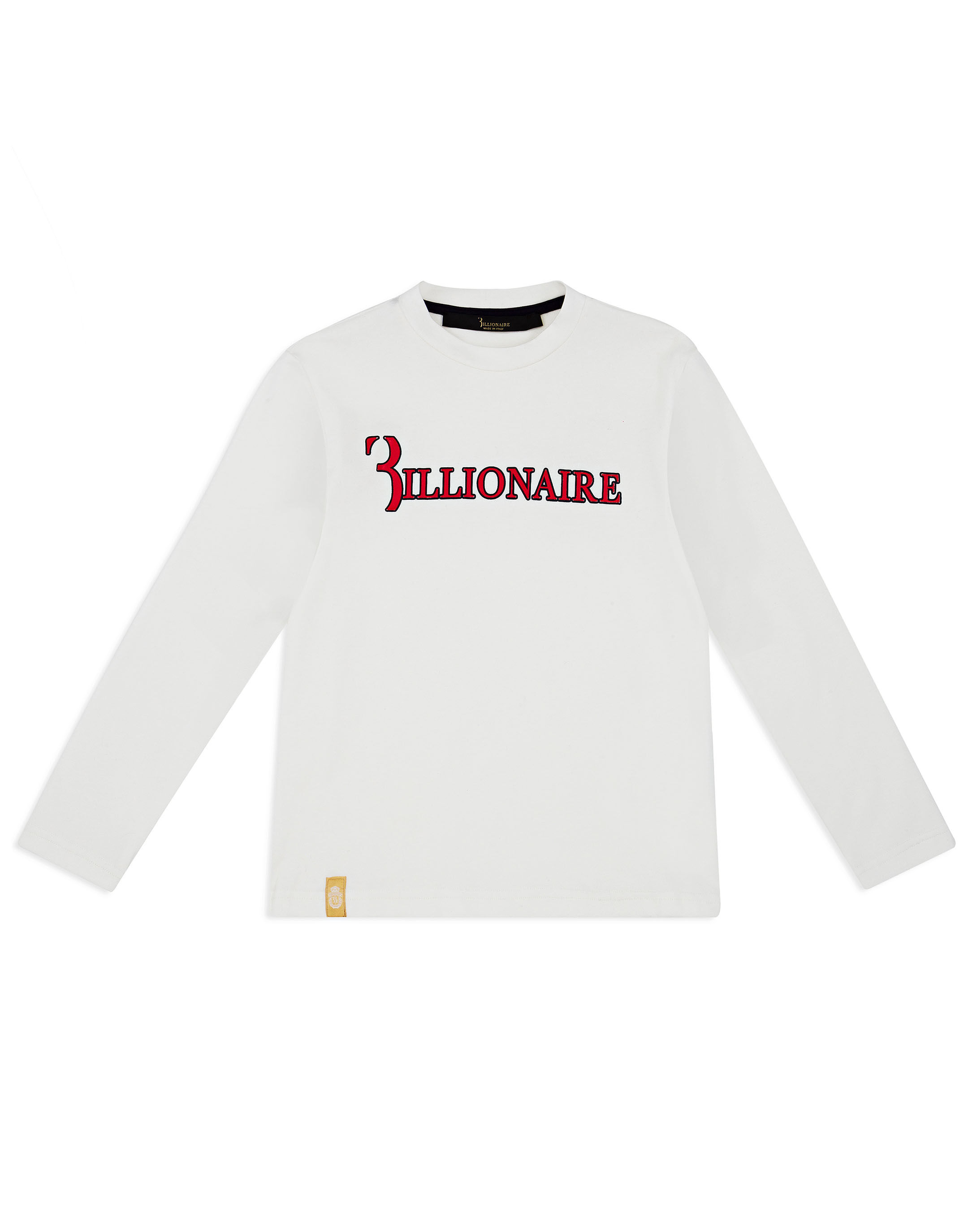 Billionaire T-shirt Round Neck LS Statement