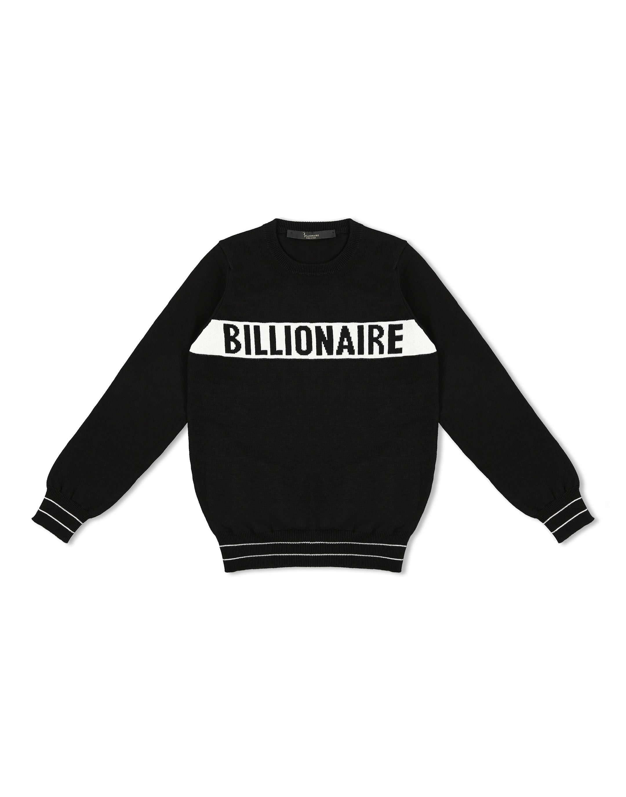 Billionaire Pullover Round Neck LS Logos