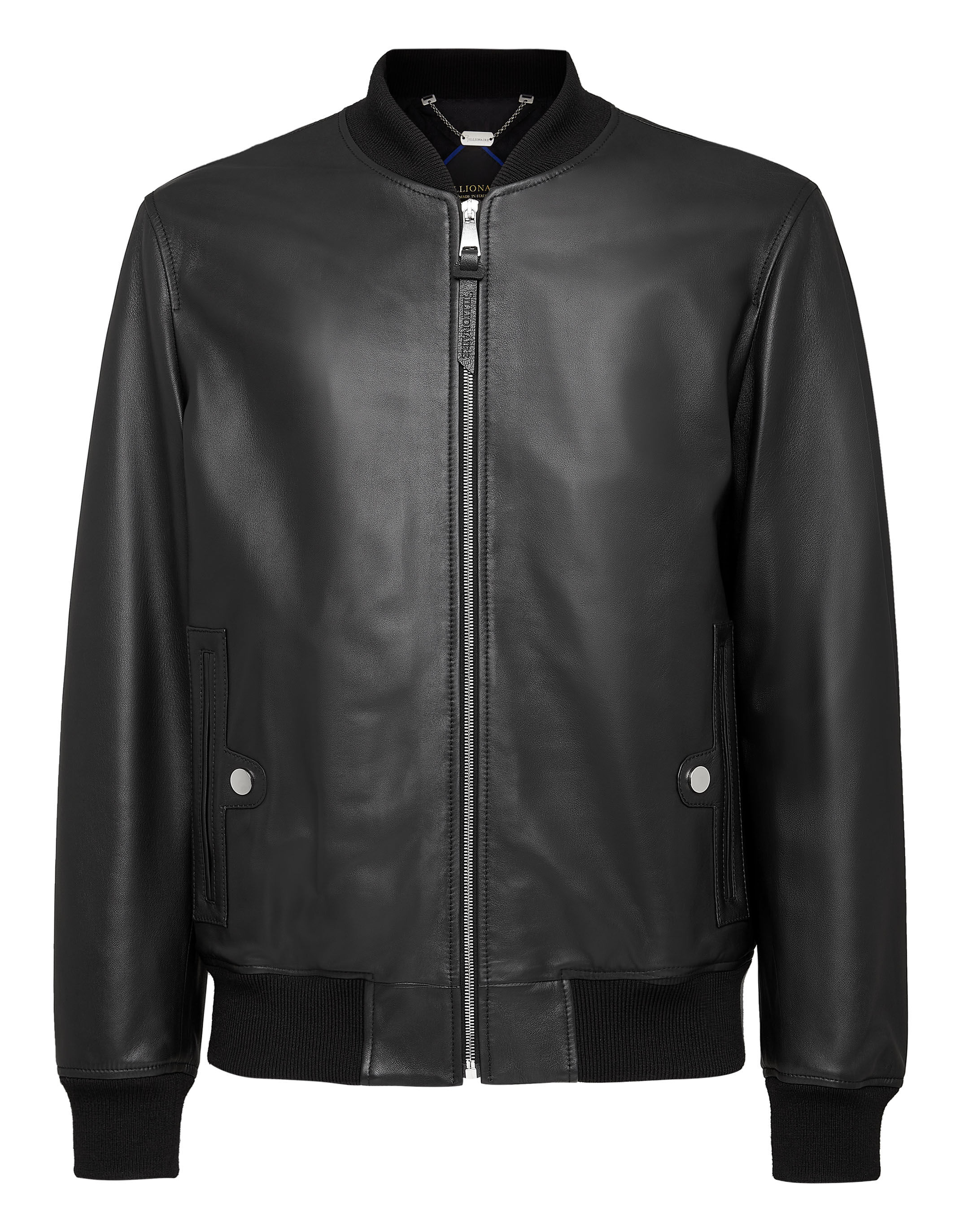 Billionaire Leather Bomber Wolf