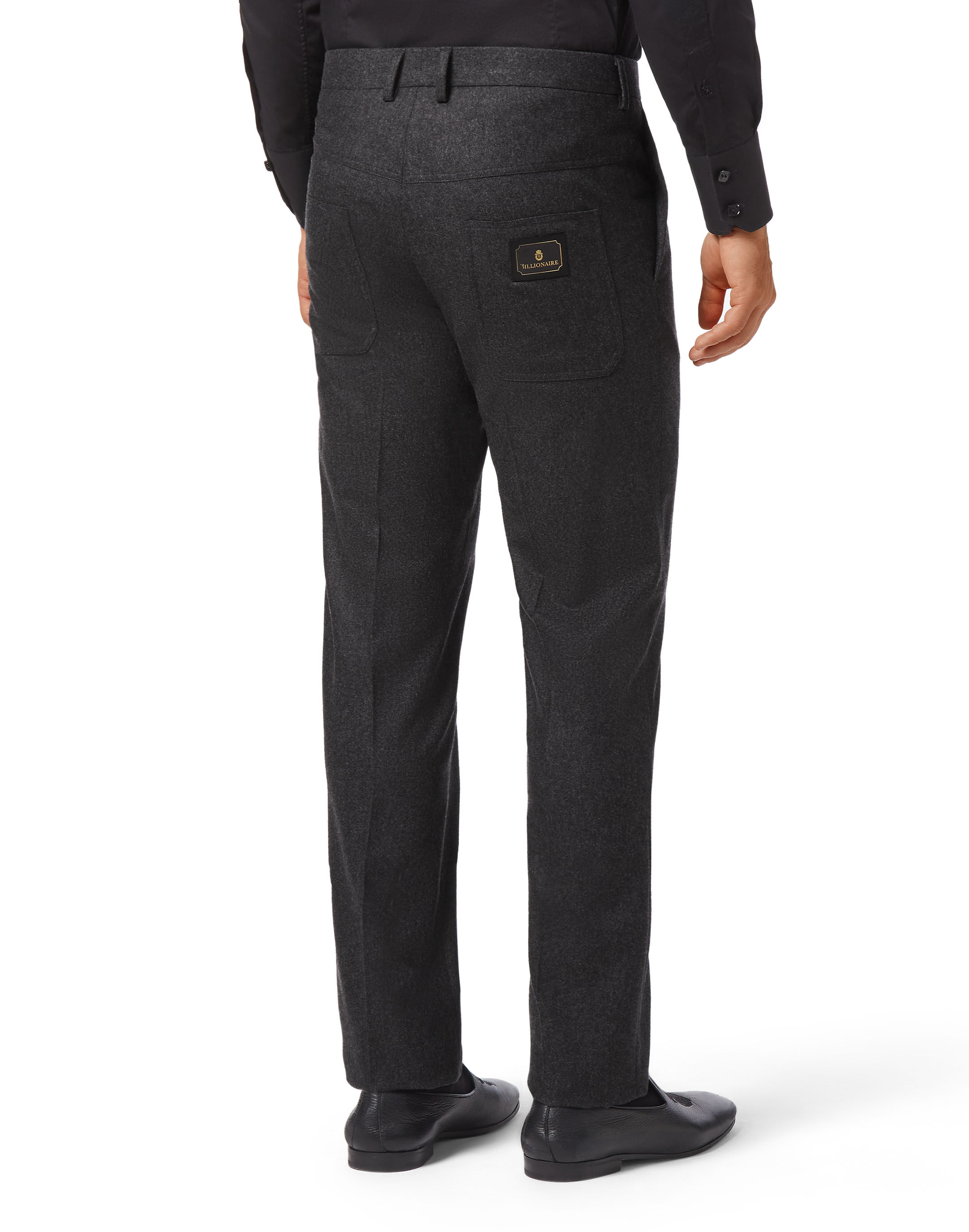 Billionaire Wool Long Trousers Iconic