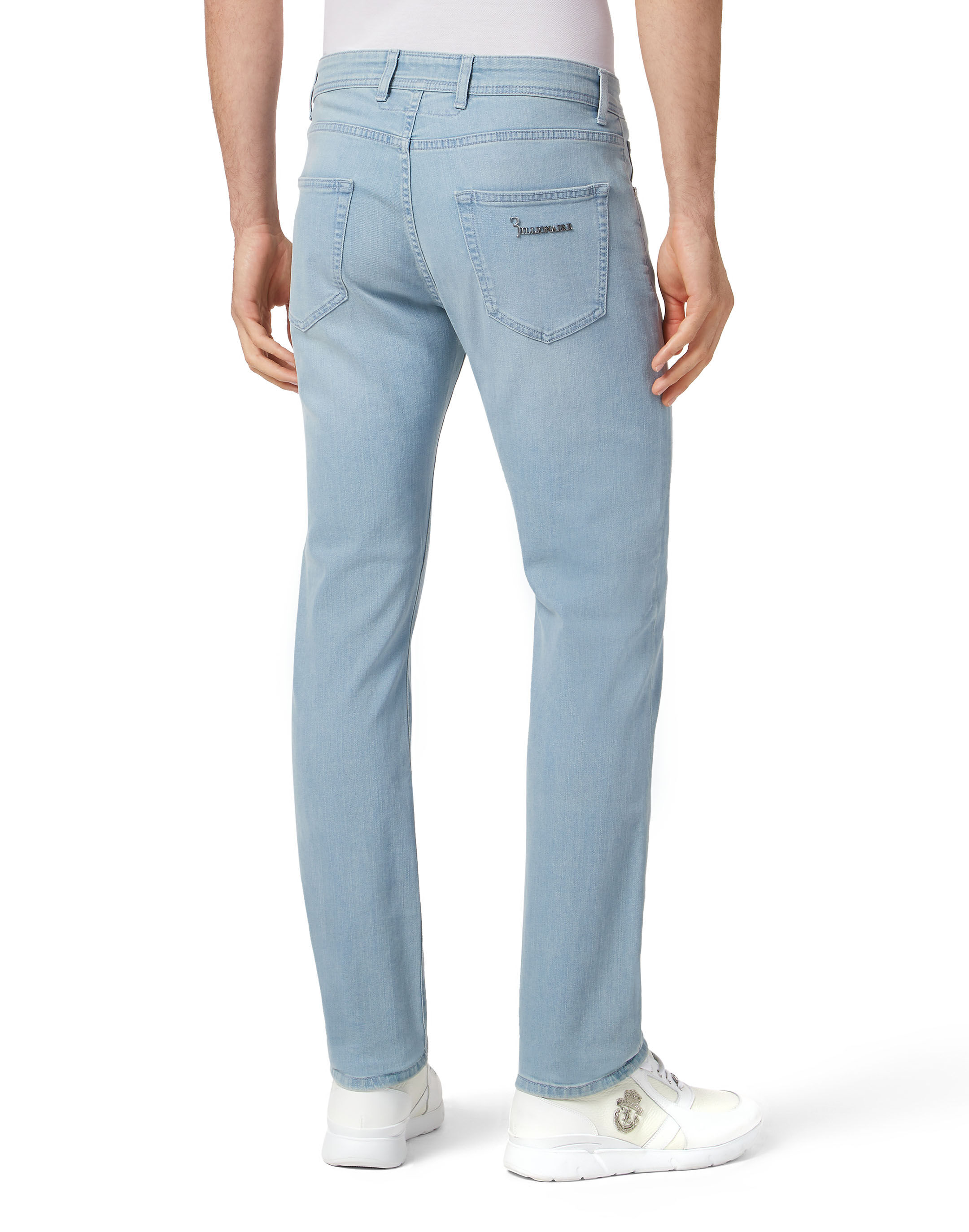 Billionaire Denim Trousers Super Straight Cut Fit