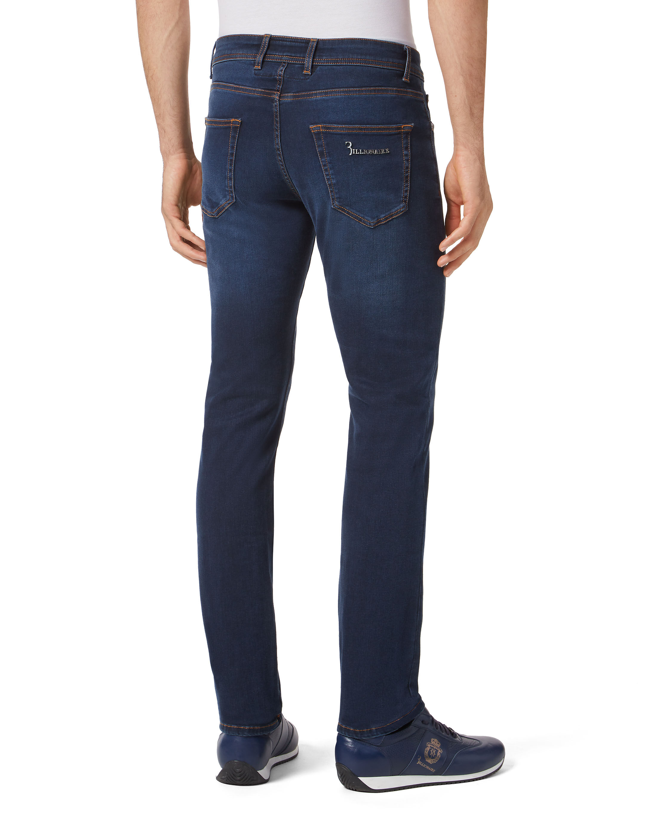 Billionaire Denim Trousers Super Straight Cut Fit