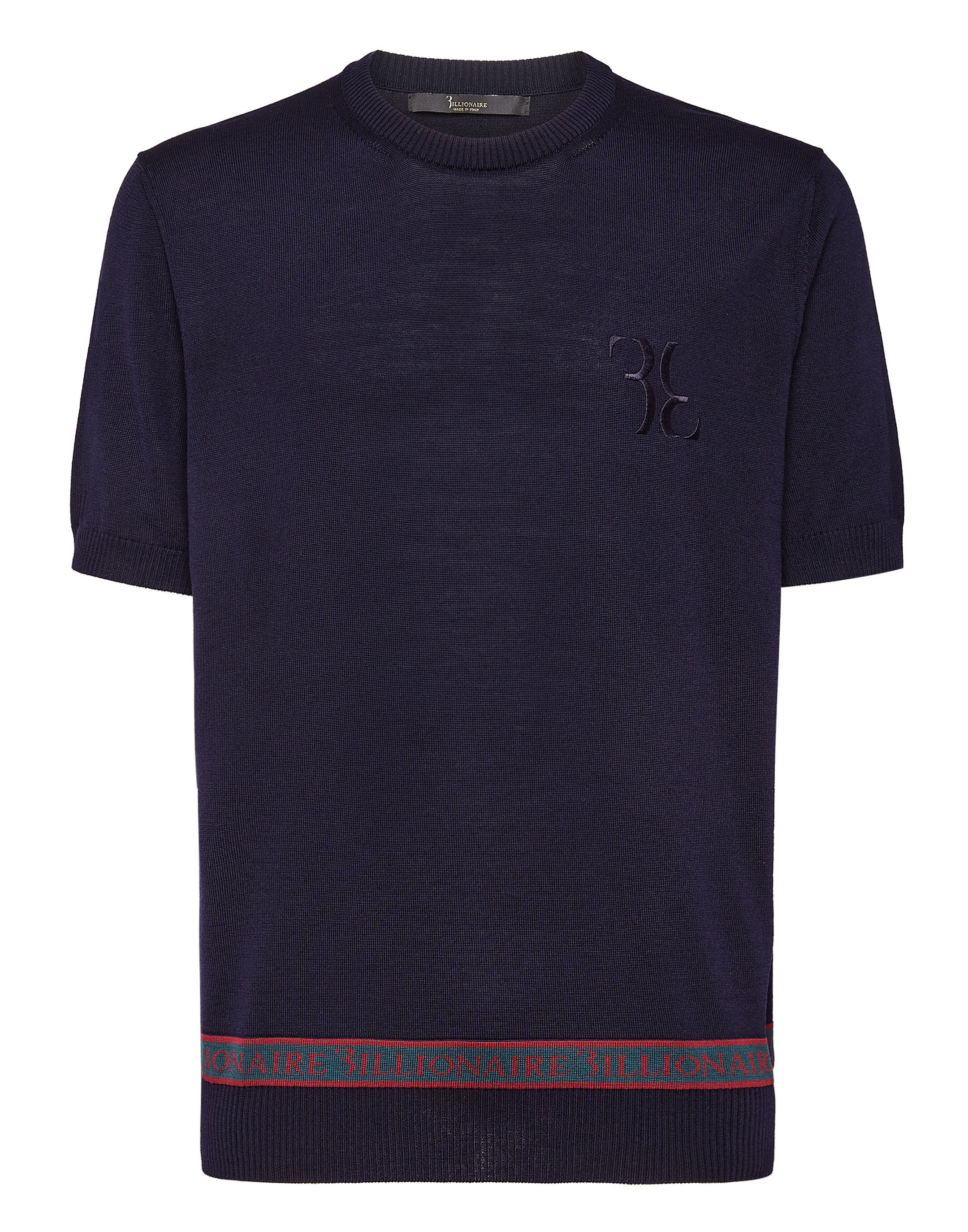 Billionaire Wool and Silk T-shirt SS