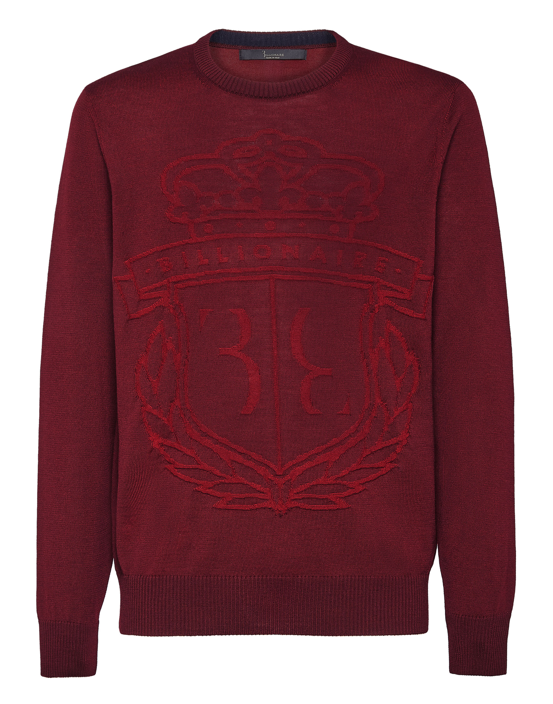 Billionaire Wool Pullover Round Neck LS