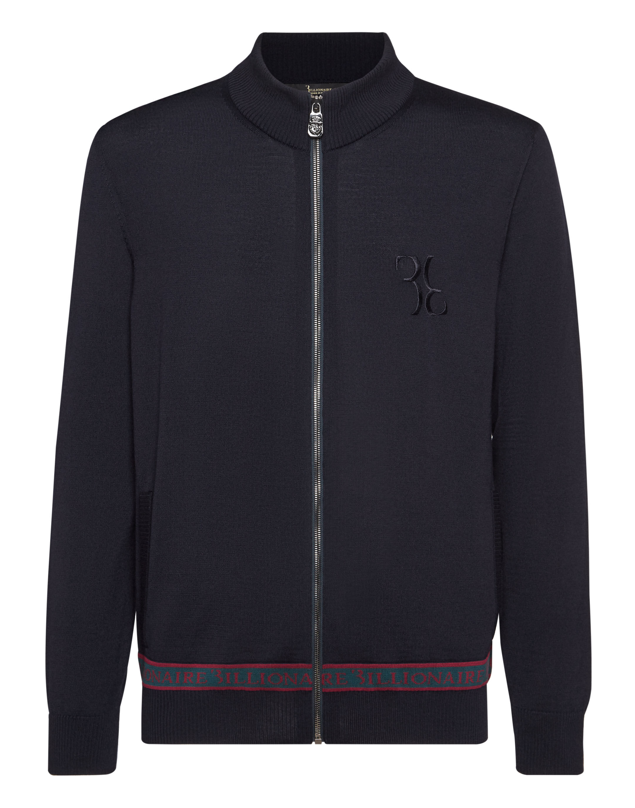 Billionaire Wool and Silk Pullover full zip