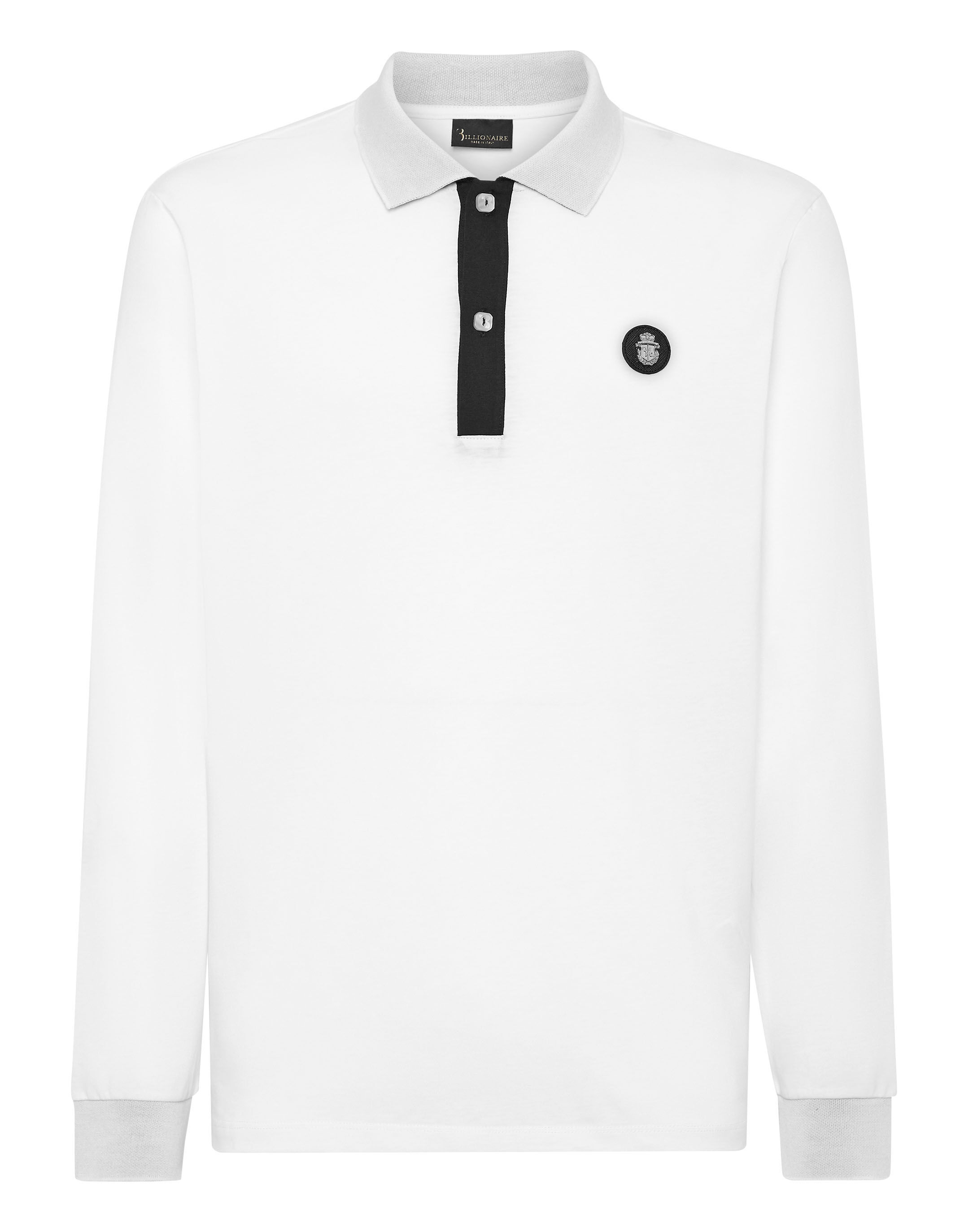 Billionaire Piquet Polo shirt LS